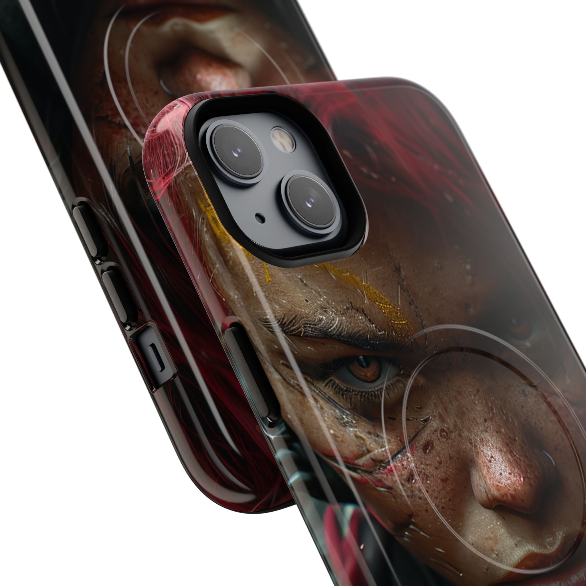 Ritratto Ribelle Cyberpunk iPhone 14 - Tough+