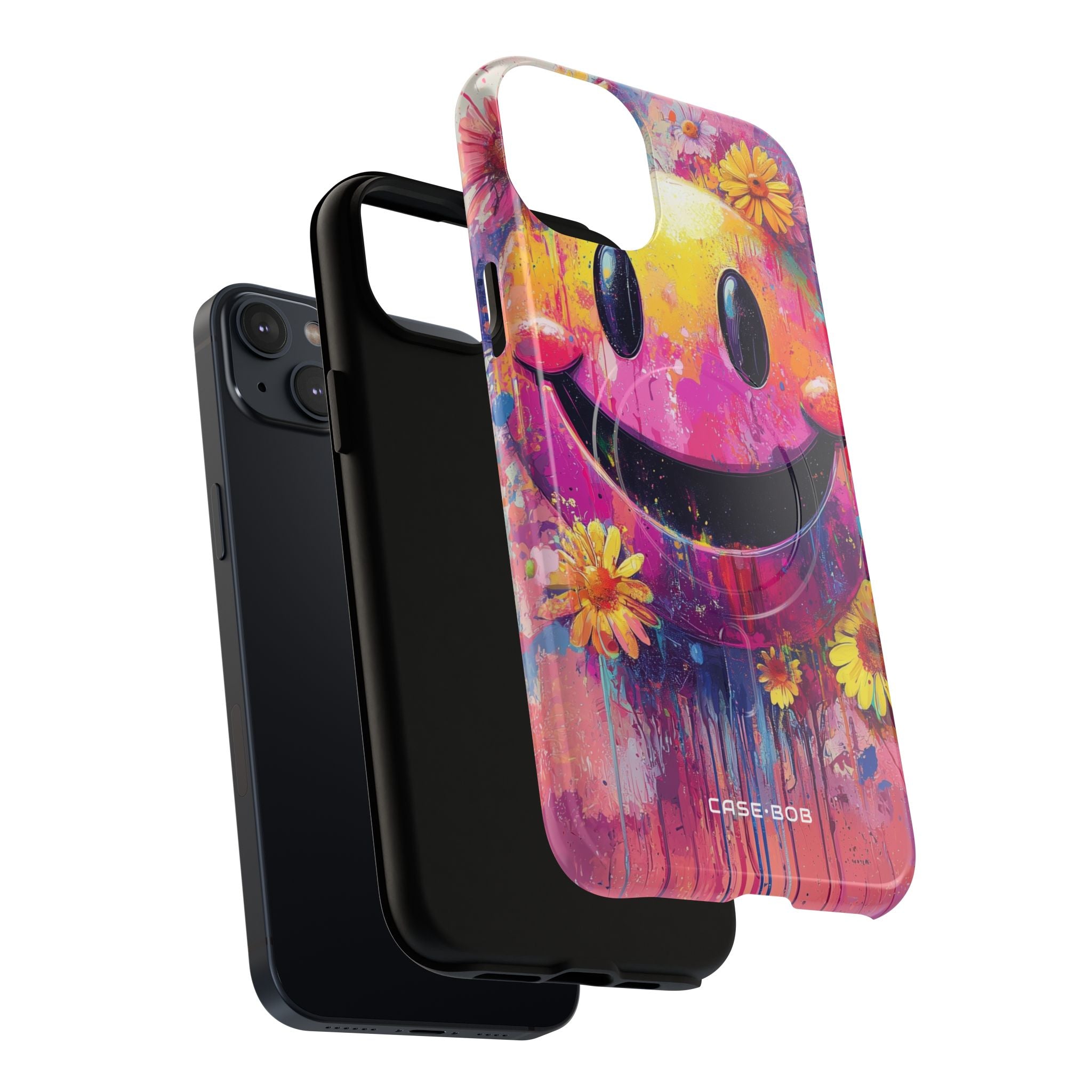 Smiley Bloom iPhone 14 Plus Case - Tough+