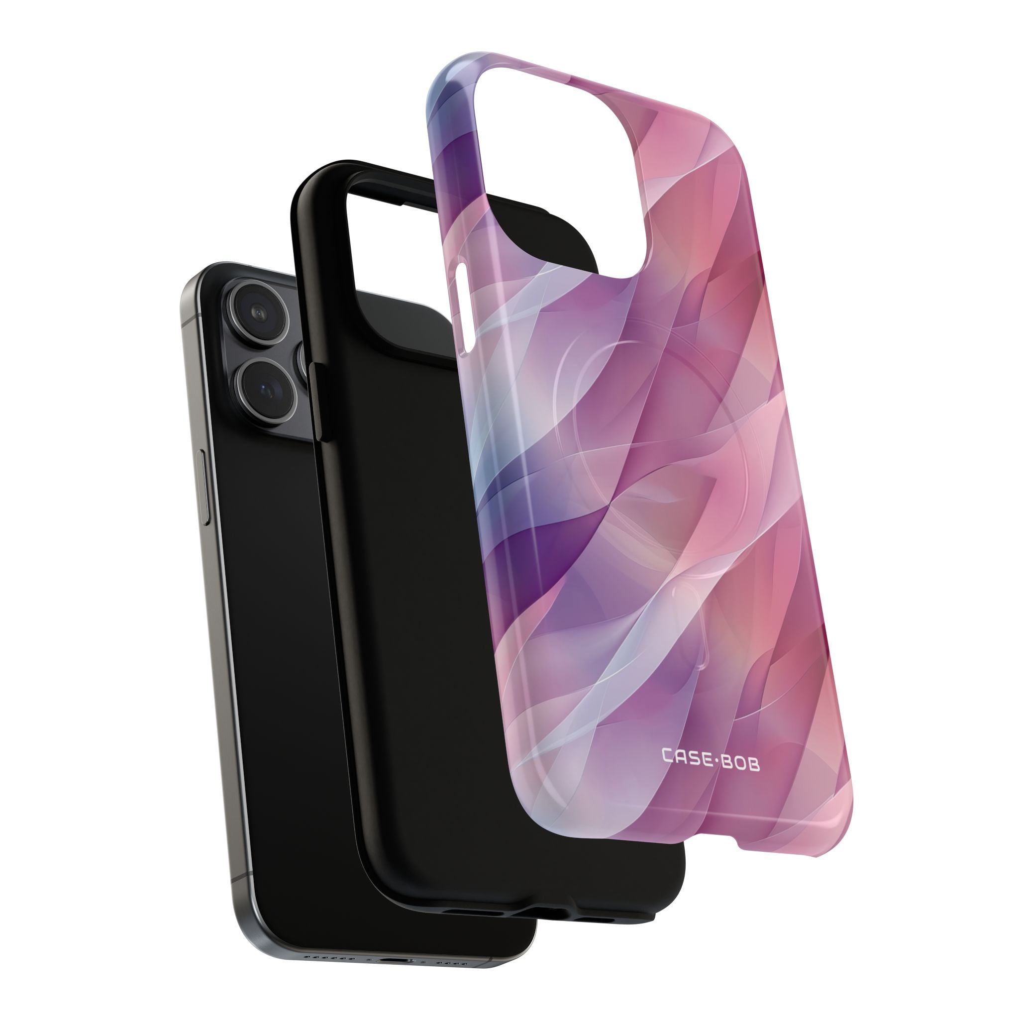 Pink Wave iPhone 15 Pro Max Case - Tough+