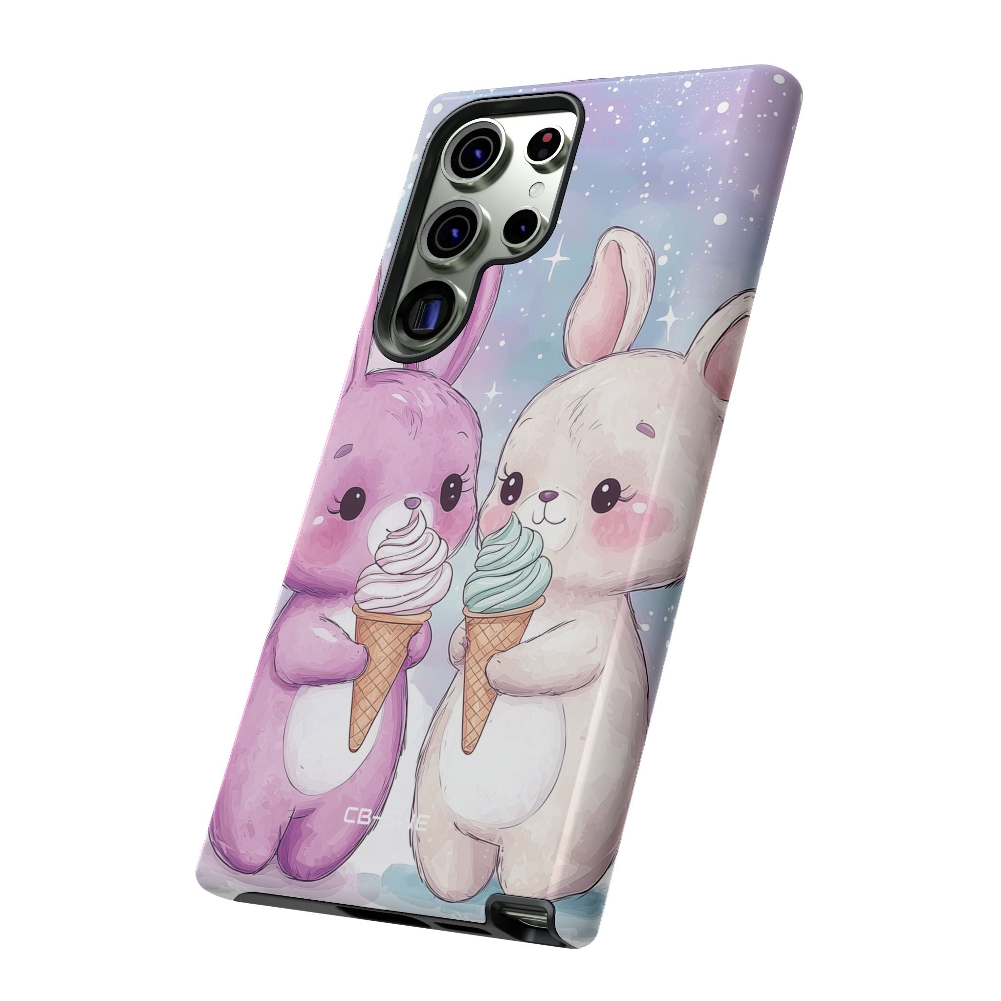 Rabbits Enjoy Ice Cream - Samsung Case