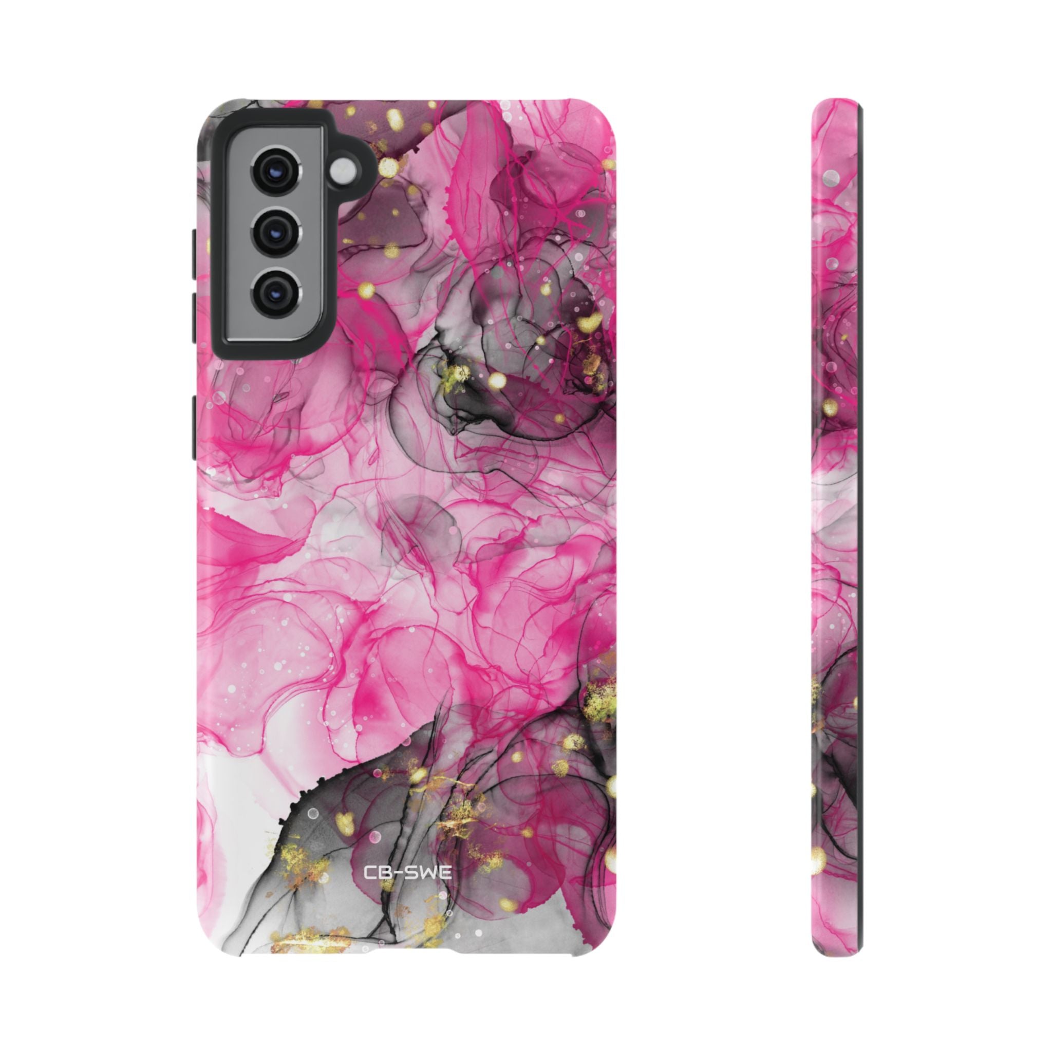 Vibrant Pink Swirls - Samsung Case