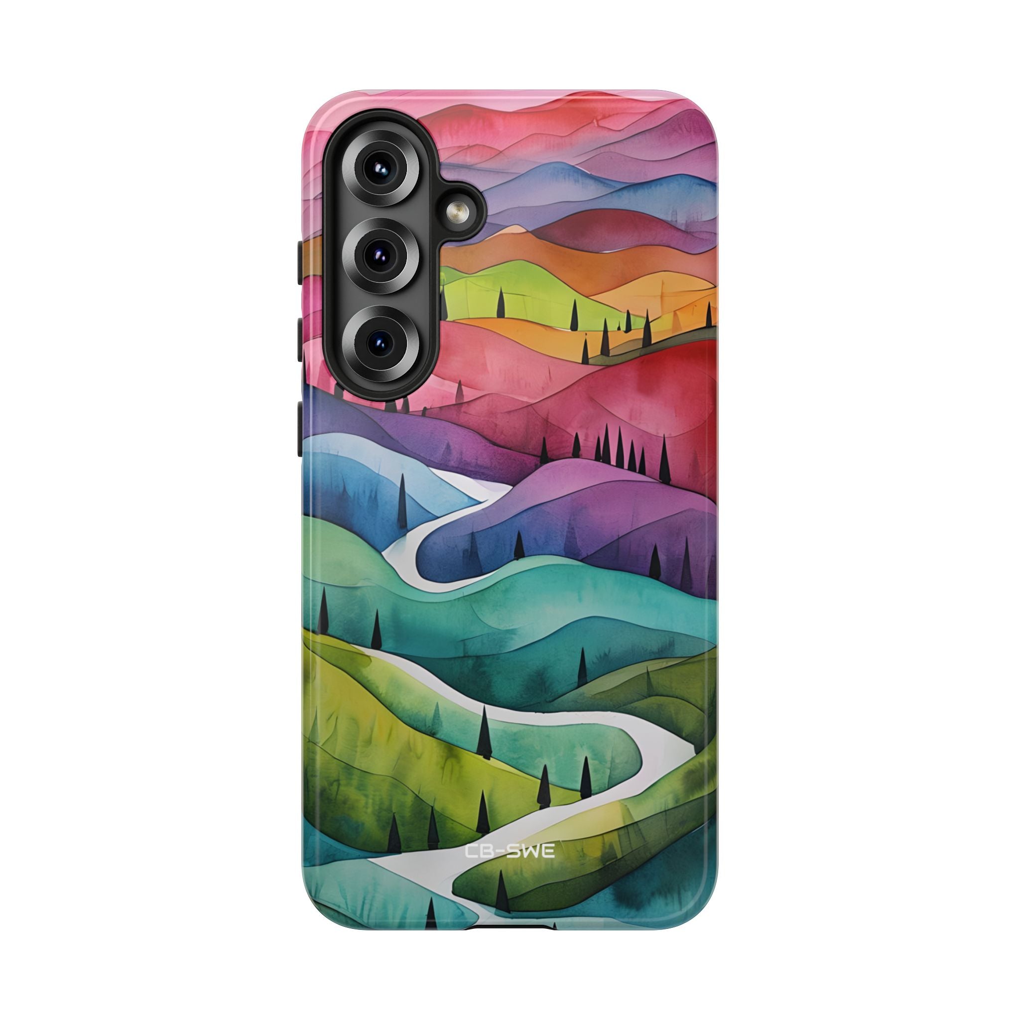 Whimsical Colorful Valleys - Samsung Case