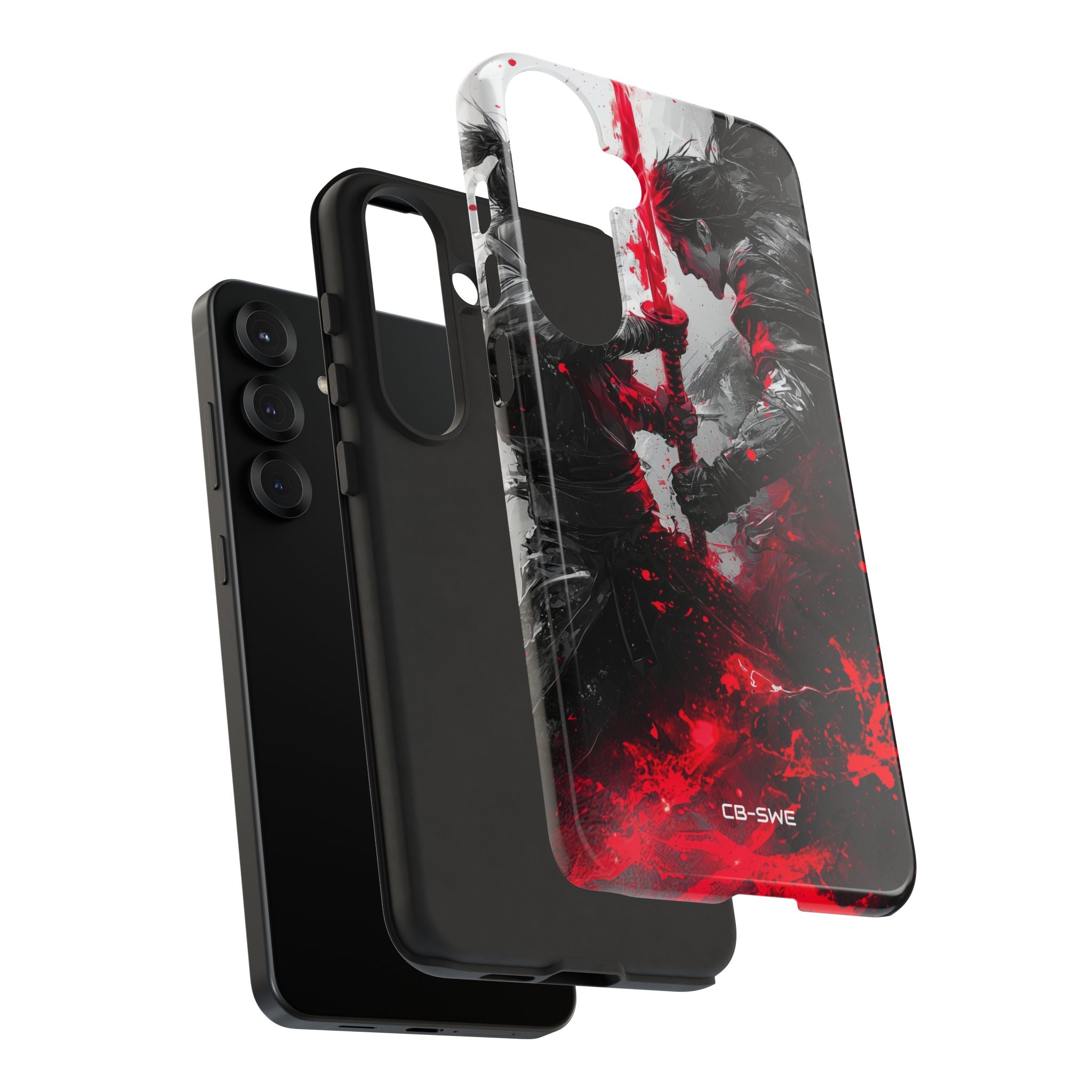 Crimson Blade Clash - Samsung Case