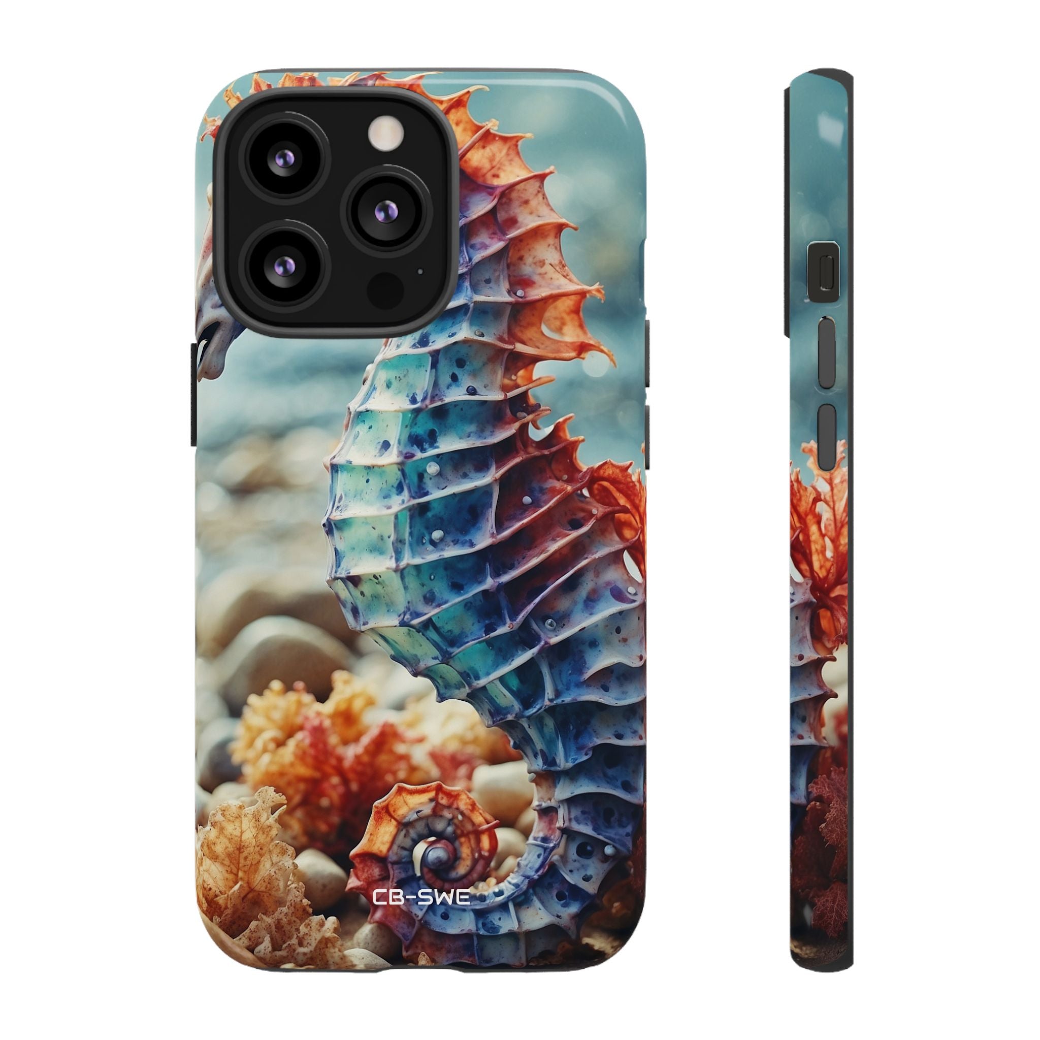 Seahorse Dances Freely - iPhone Case