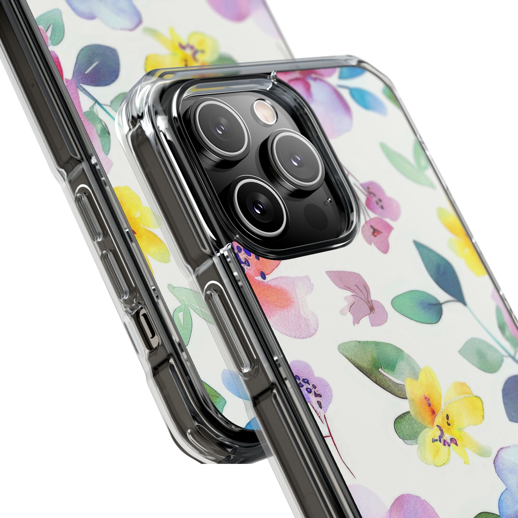 Whimsical Watercolor Florals iPhone Case - Impact