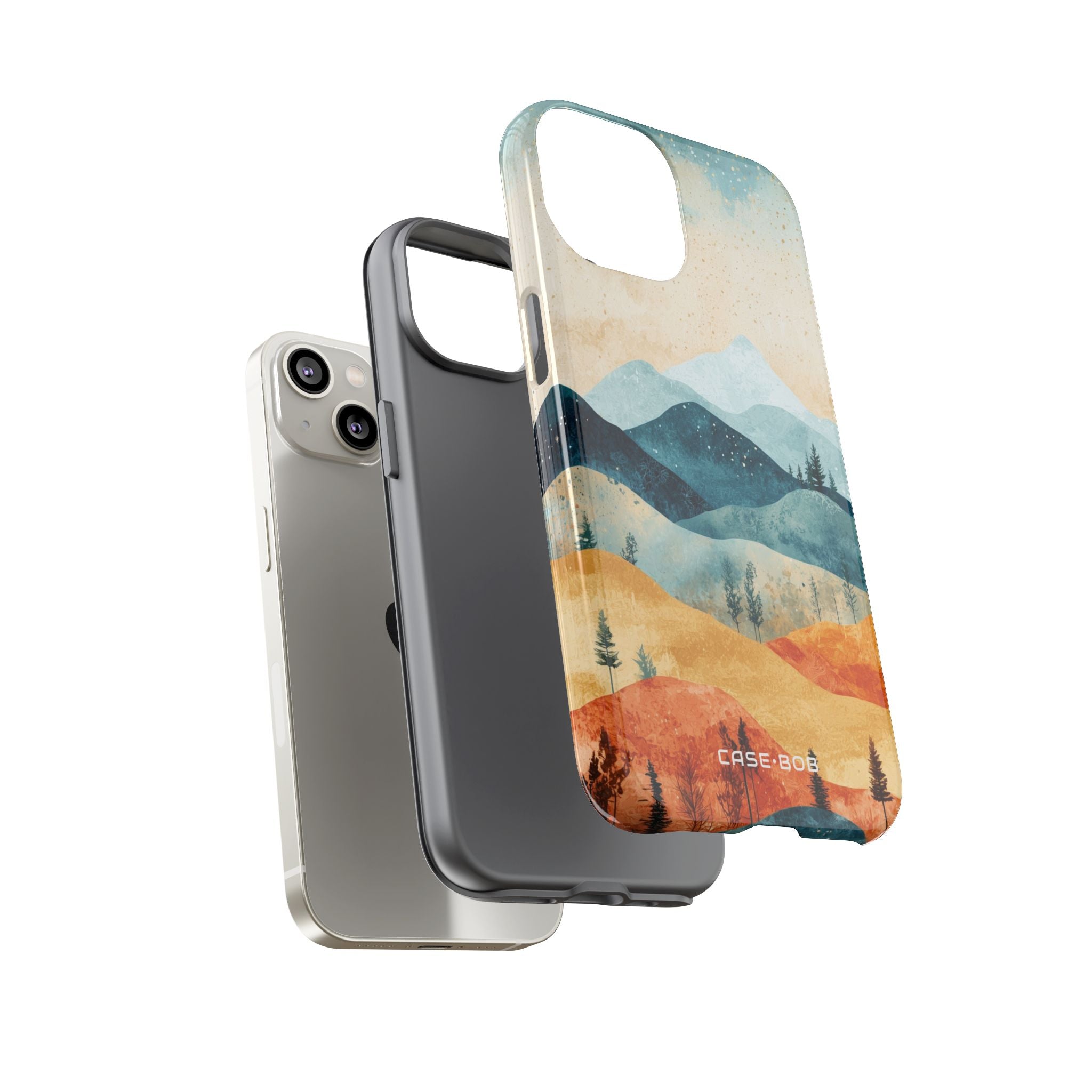 Moonlit Mountains iPhone 14 Case - Tough