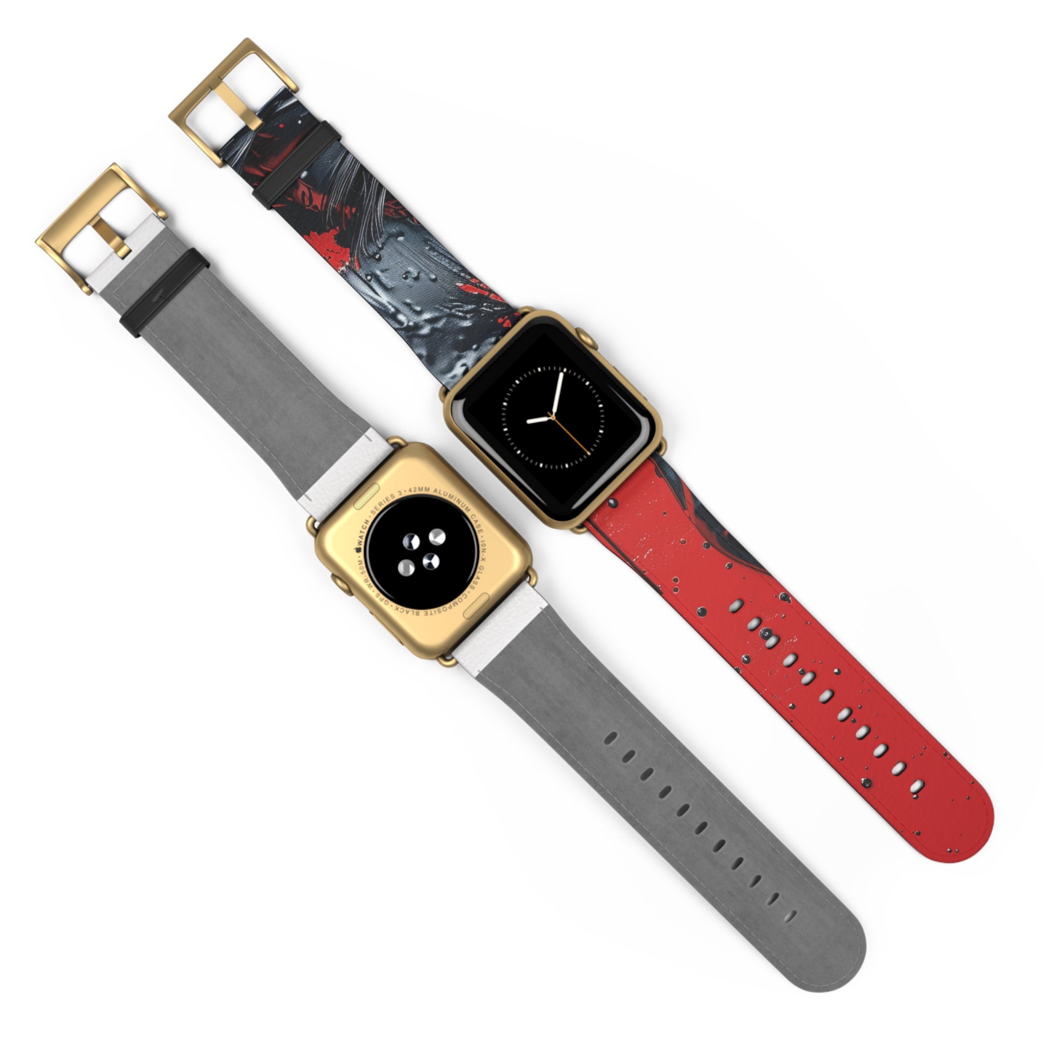 Glossy Black Face - Watch Band