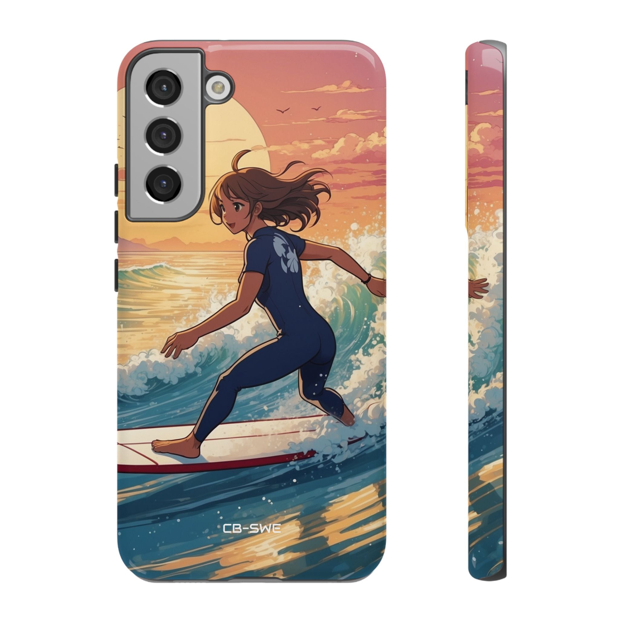 Surfing Into Sunset - Samsung Case