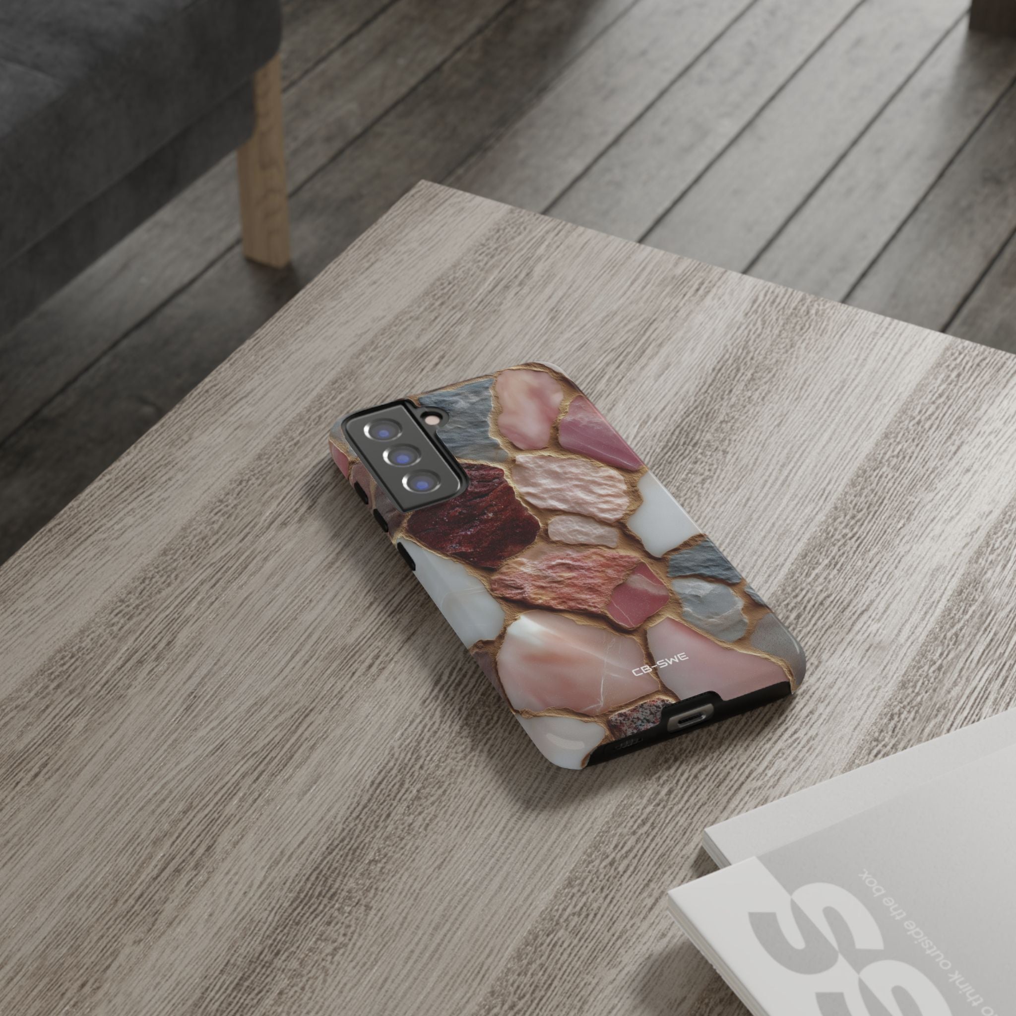 Textured Stones Dance - Samsung Case