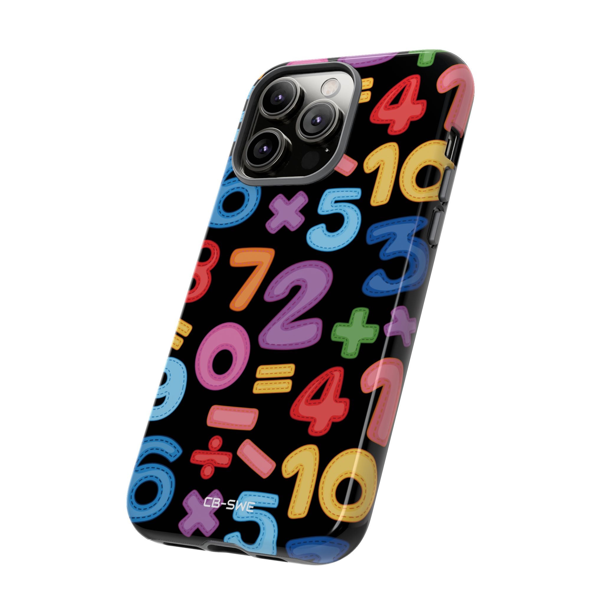 Math Symbols Play - iPhone Case