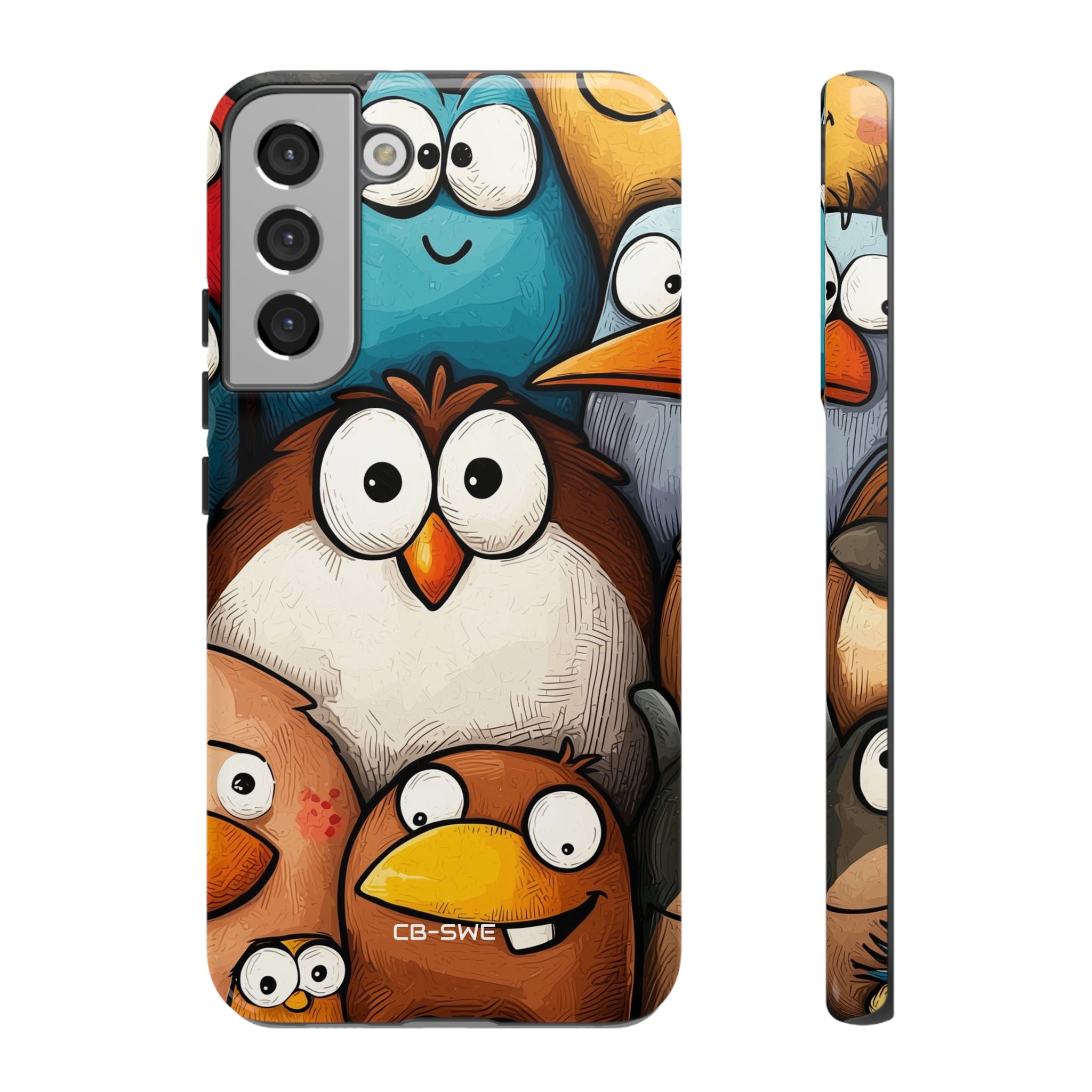 Whimsical Birds Gather - Samsung Case