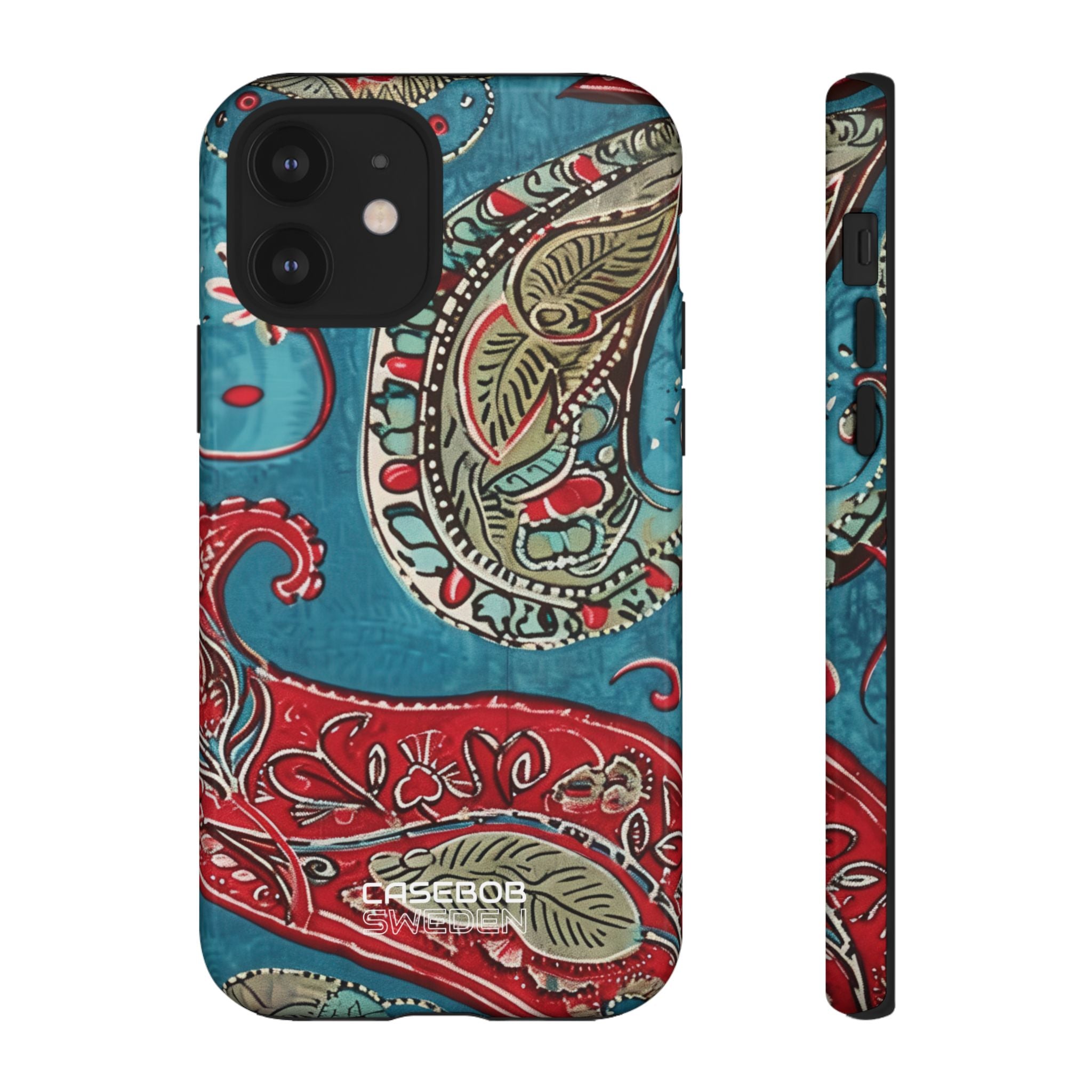 Paisley Floral Fusion iPhone 12 - Tough