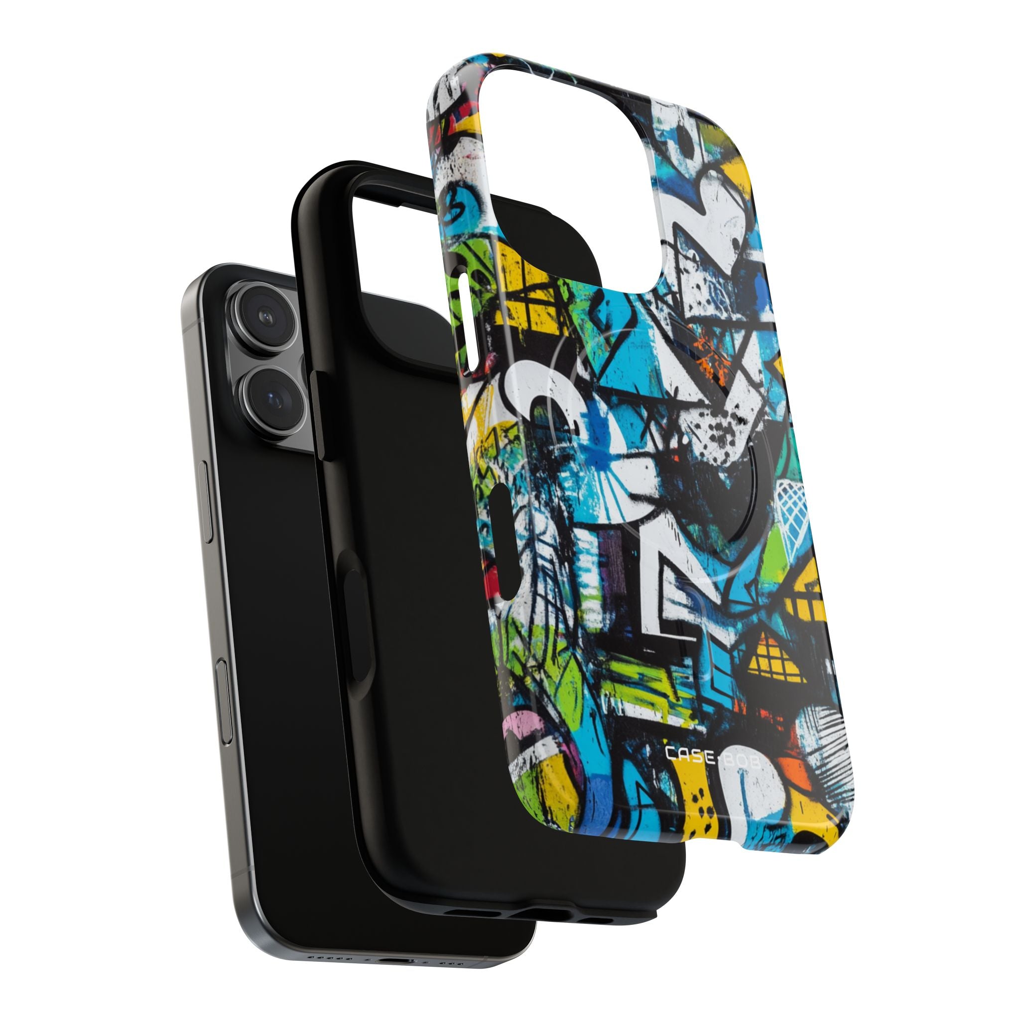 White Ripple Drift iPhone 16 Pro Case - Tough+