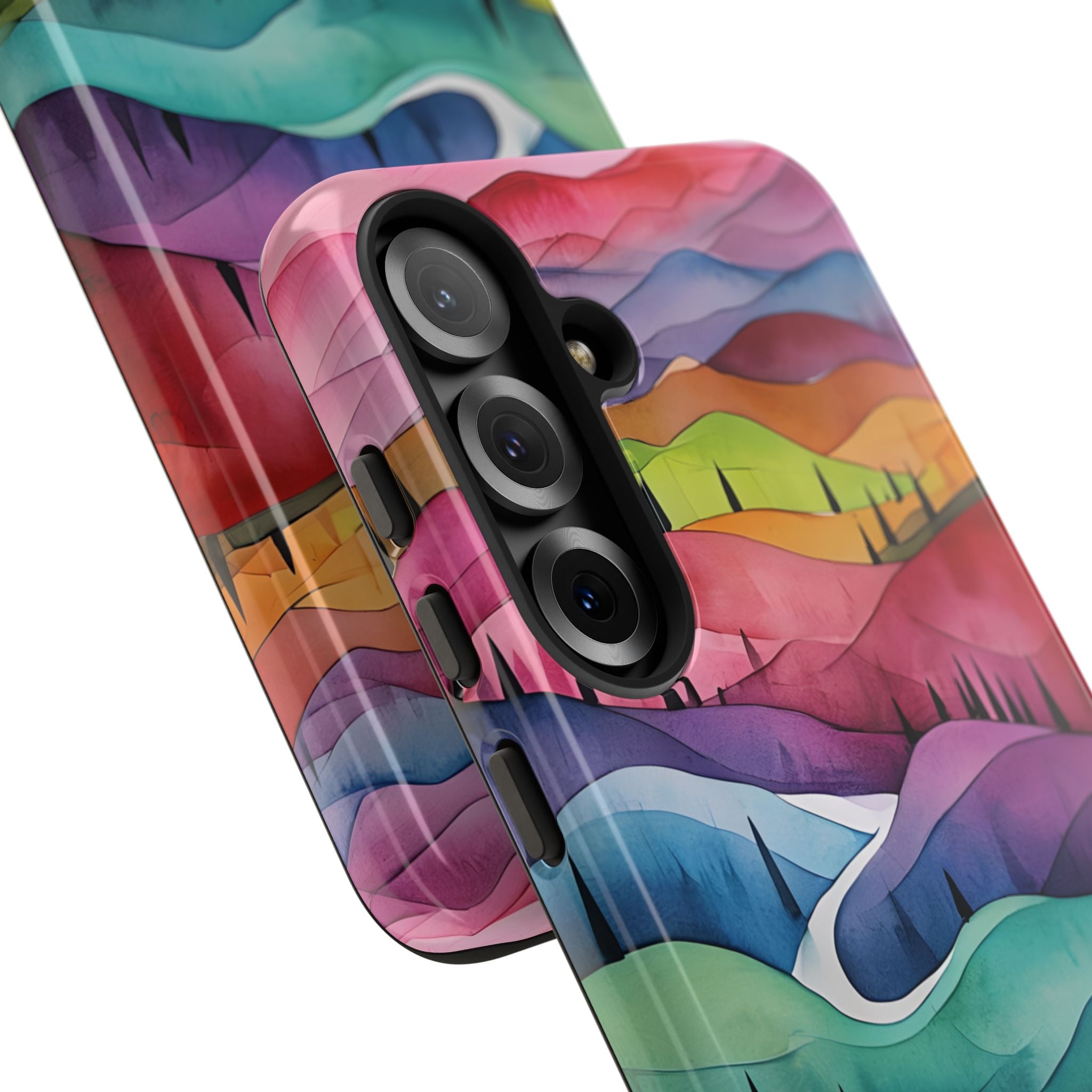 Whimsical Colorful Valleys - Samsung Case