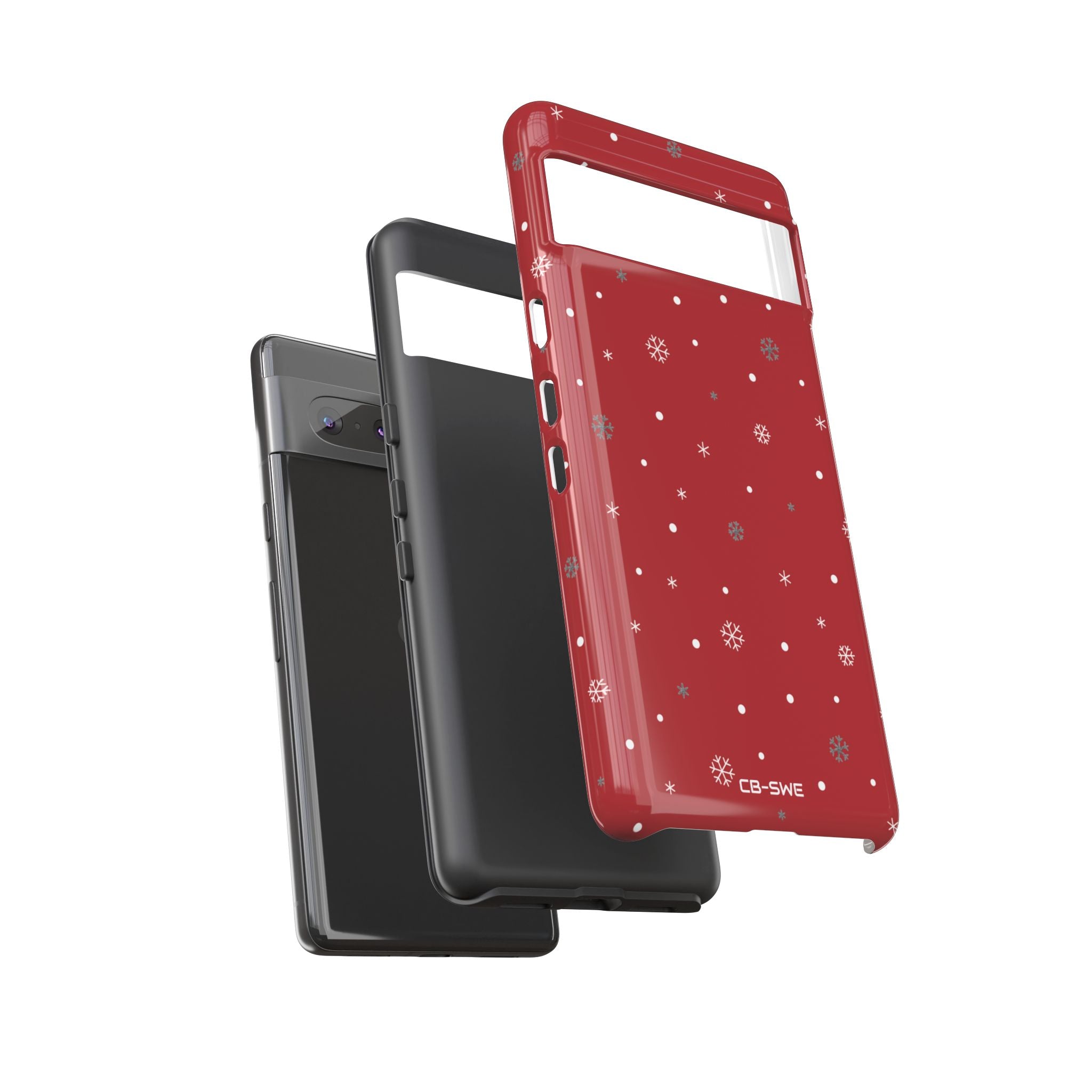 Snowflakes Dance Cheerfully - Google Pixel Case