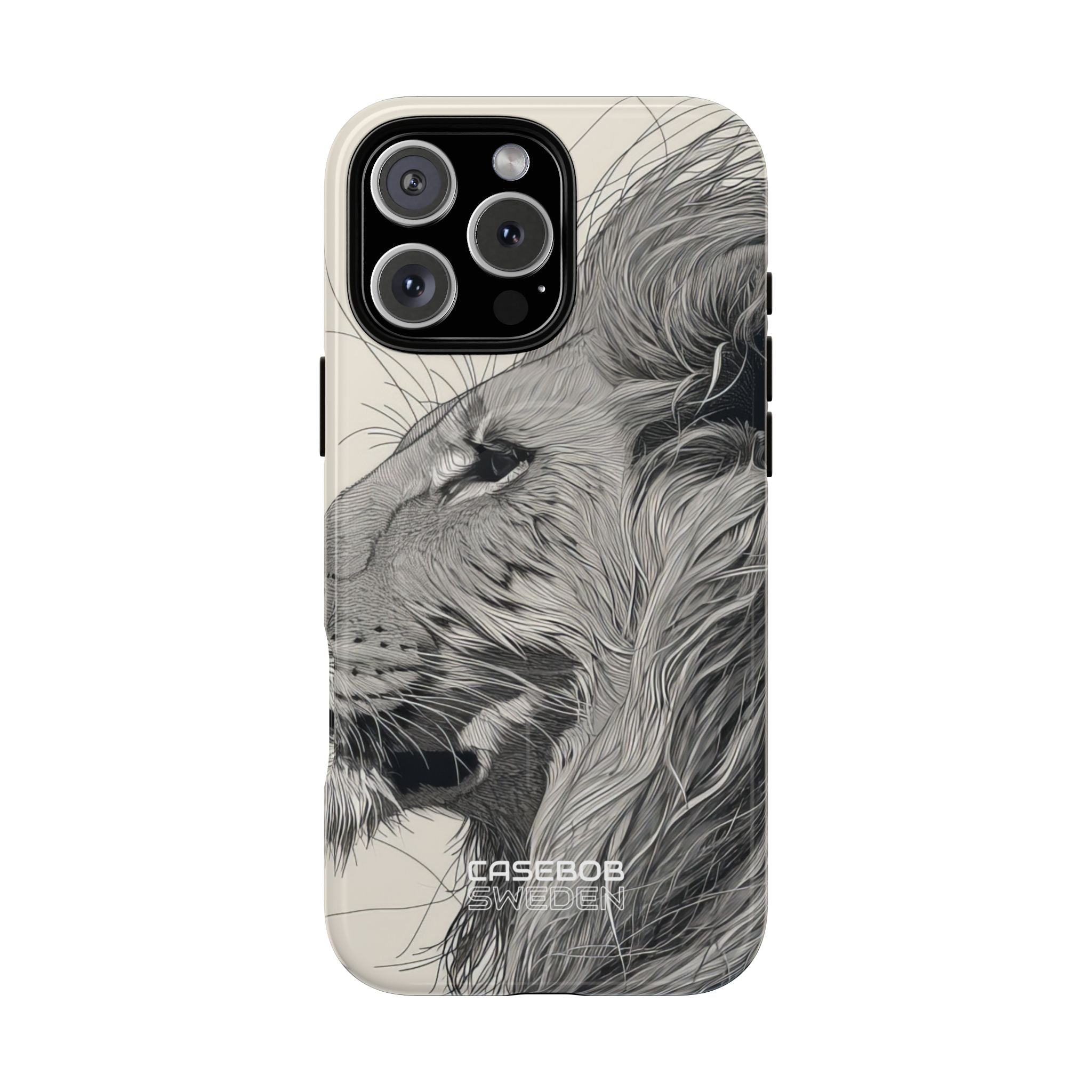 Majestic Lion Profile iPhone 16 - Tough+