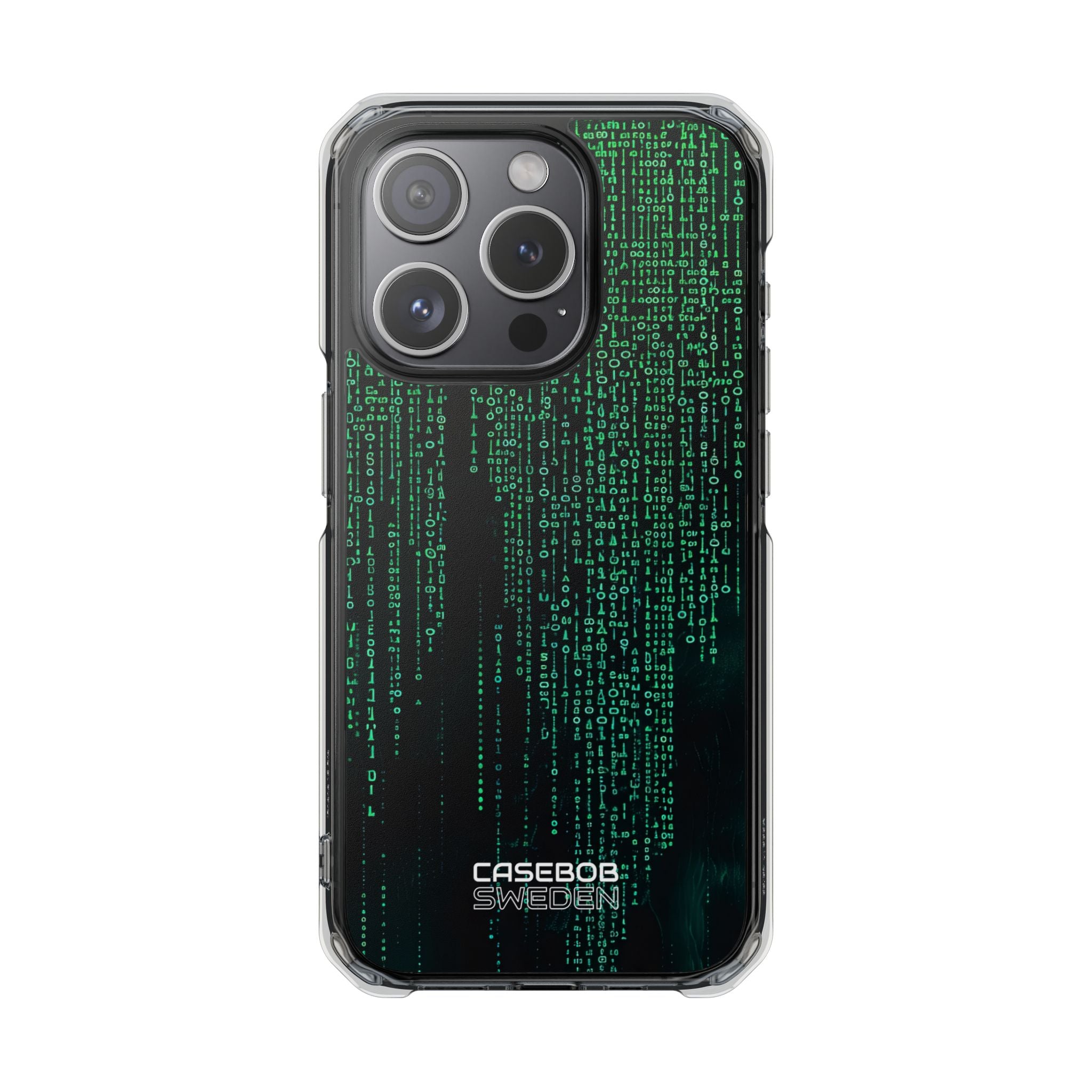 Neon Data Stream iPhone 15 - Impact Clear+