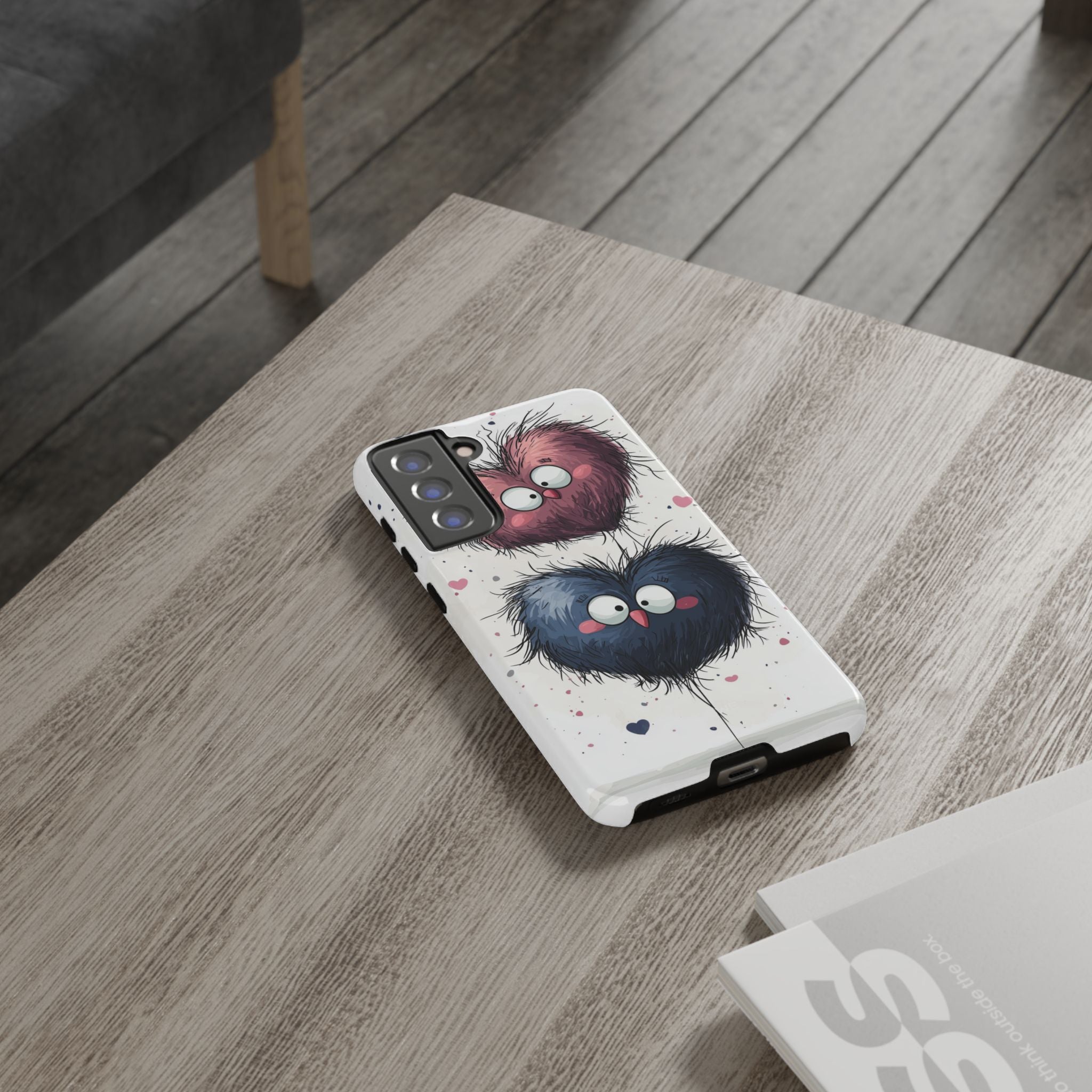 Fluffy Hearts Embrace - Samsung Case