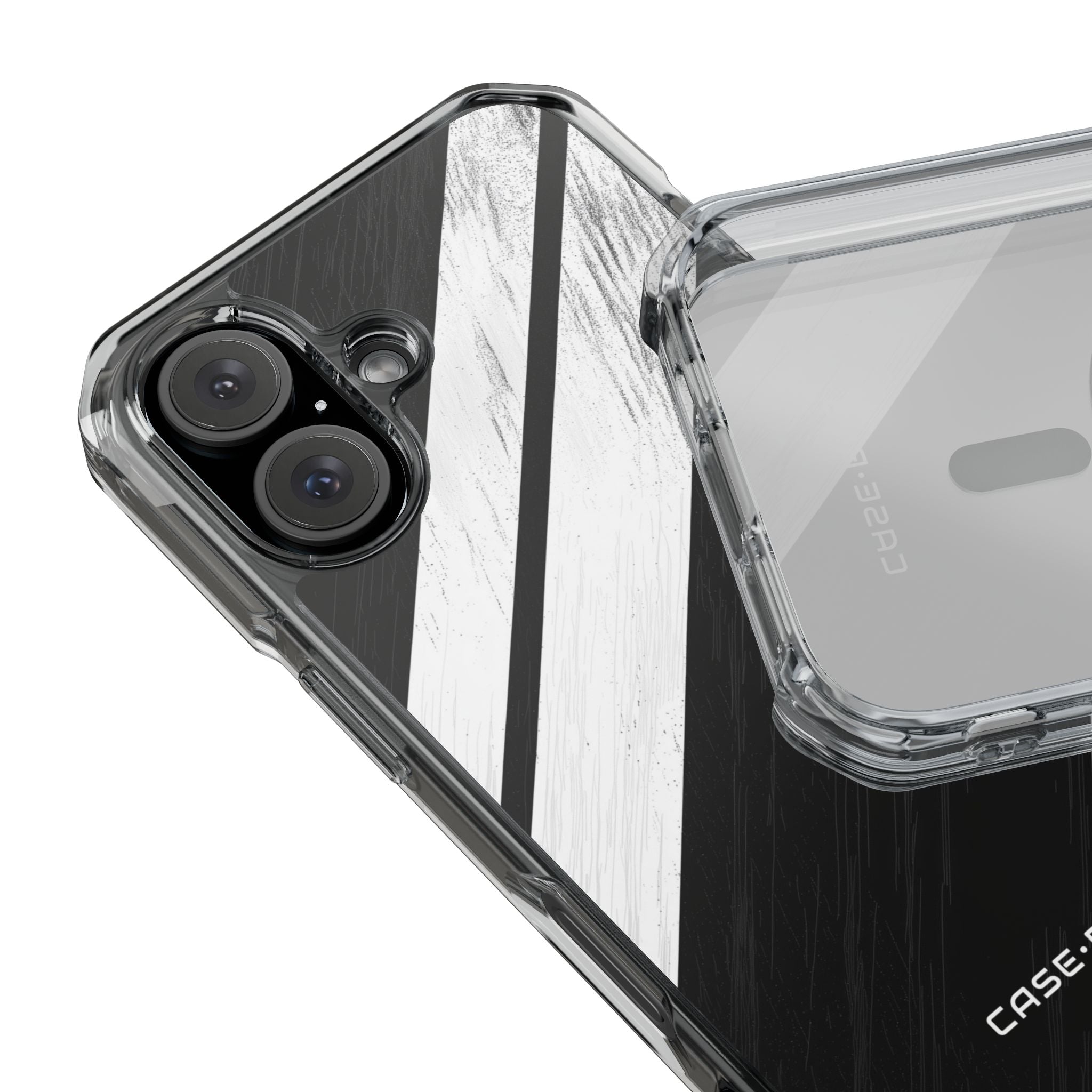 Distressed Stripe Motion iPhone 15 Case - Impact