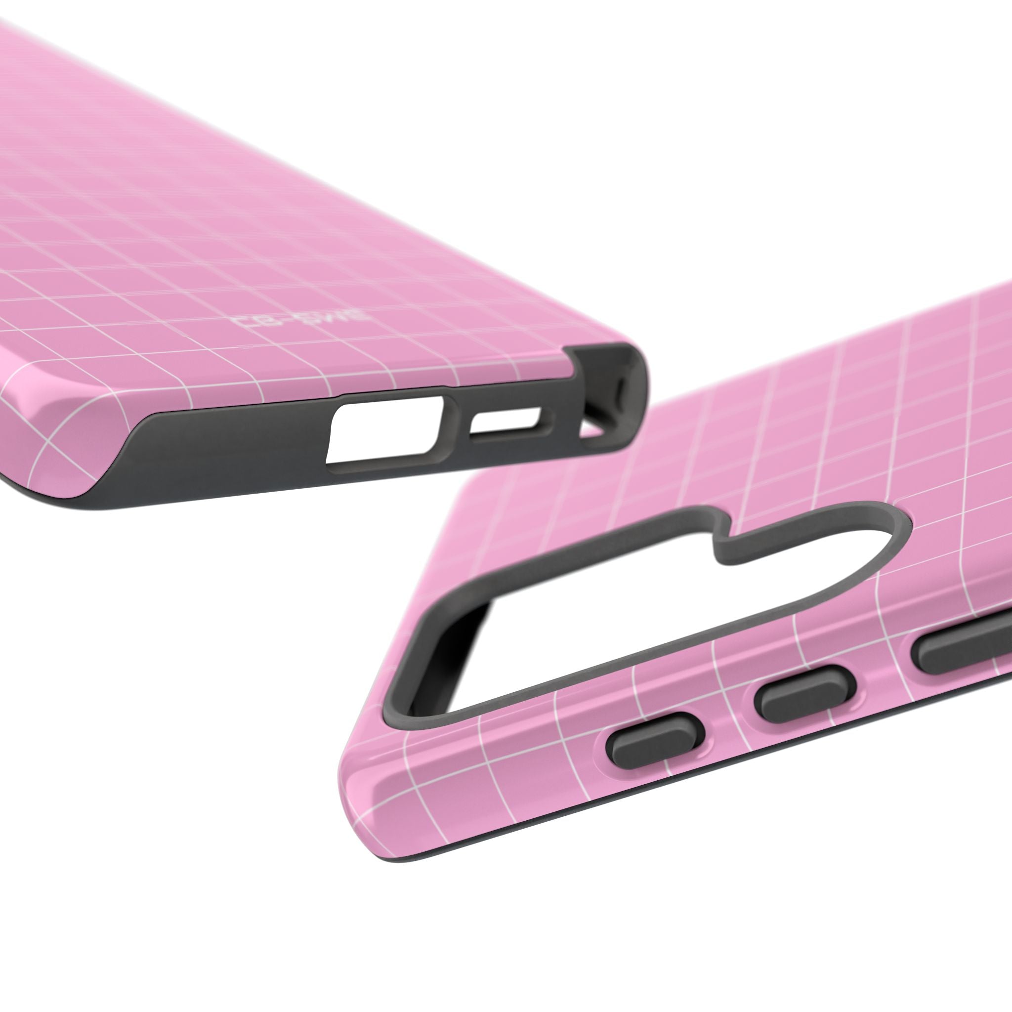 Pink Squares Align - Samsung Case