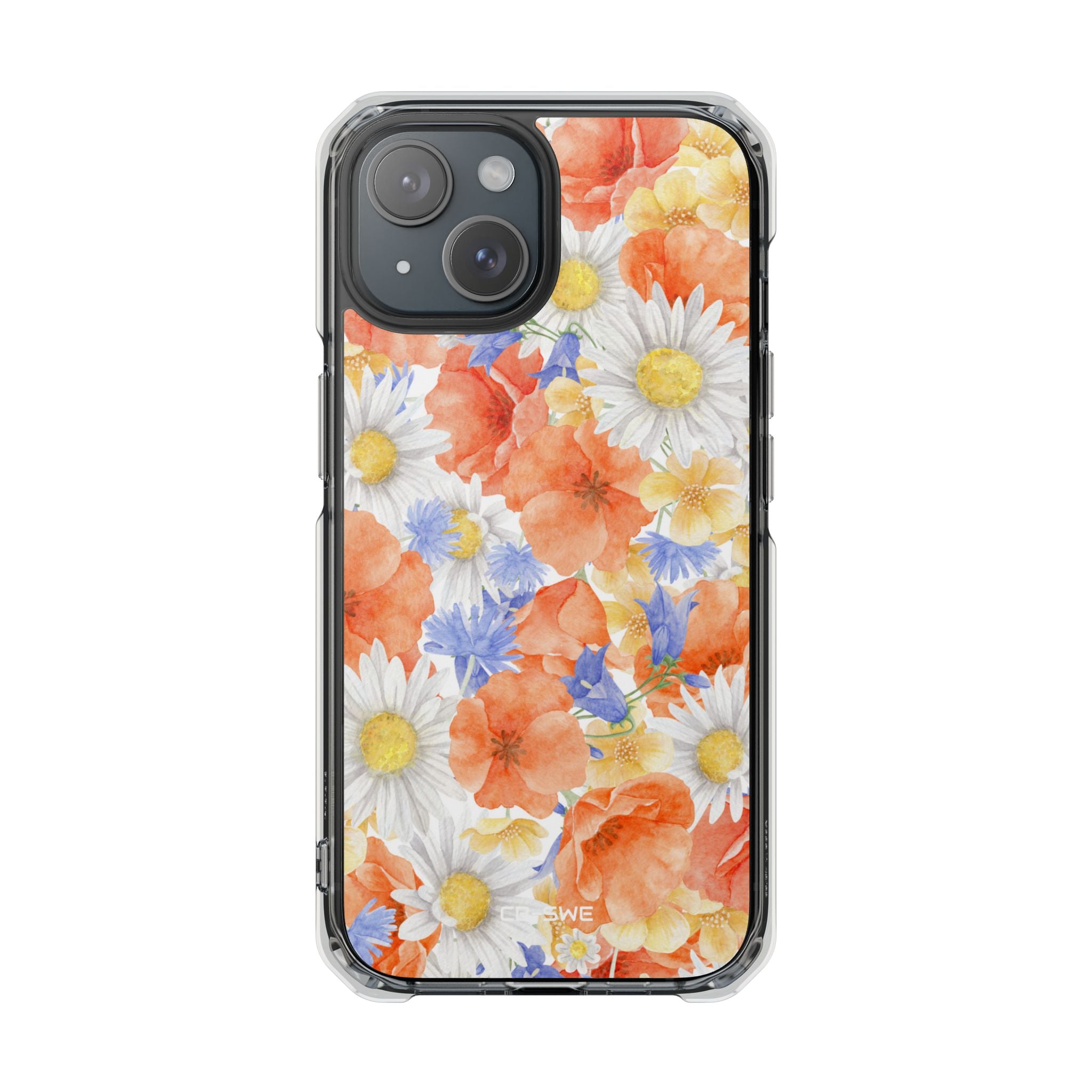 Watercolor Floral Harmony iPhone Case - Impact