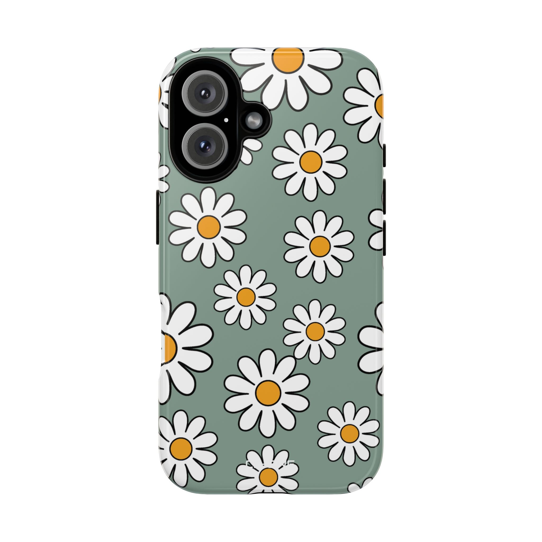 Daisies Dance Playfully - iPhone Case