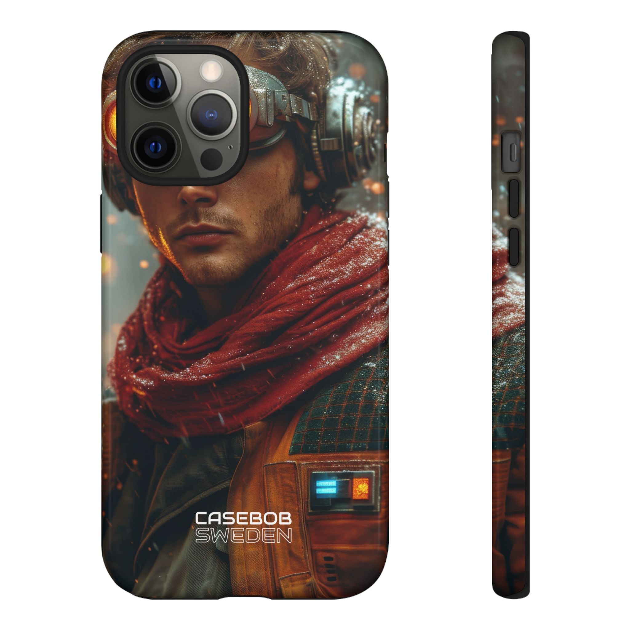 Futuristic Steampunk Explorer iPhone 12 - Tough