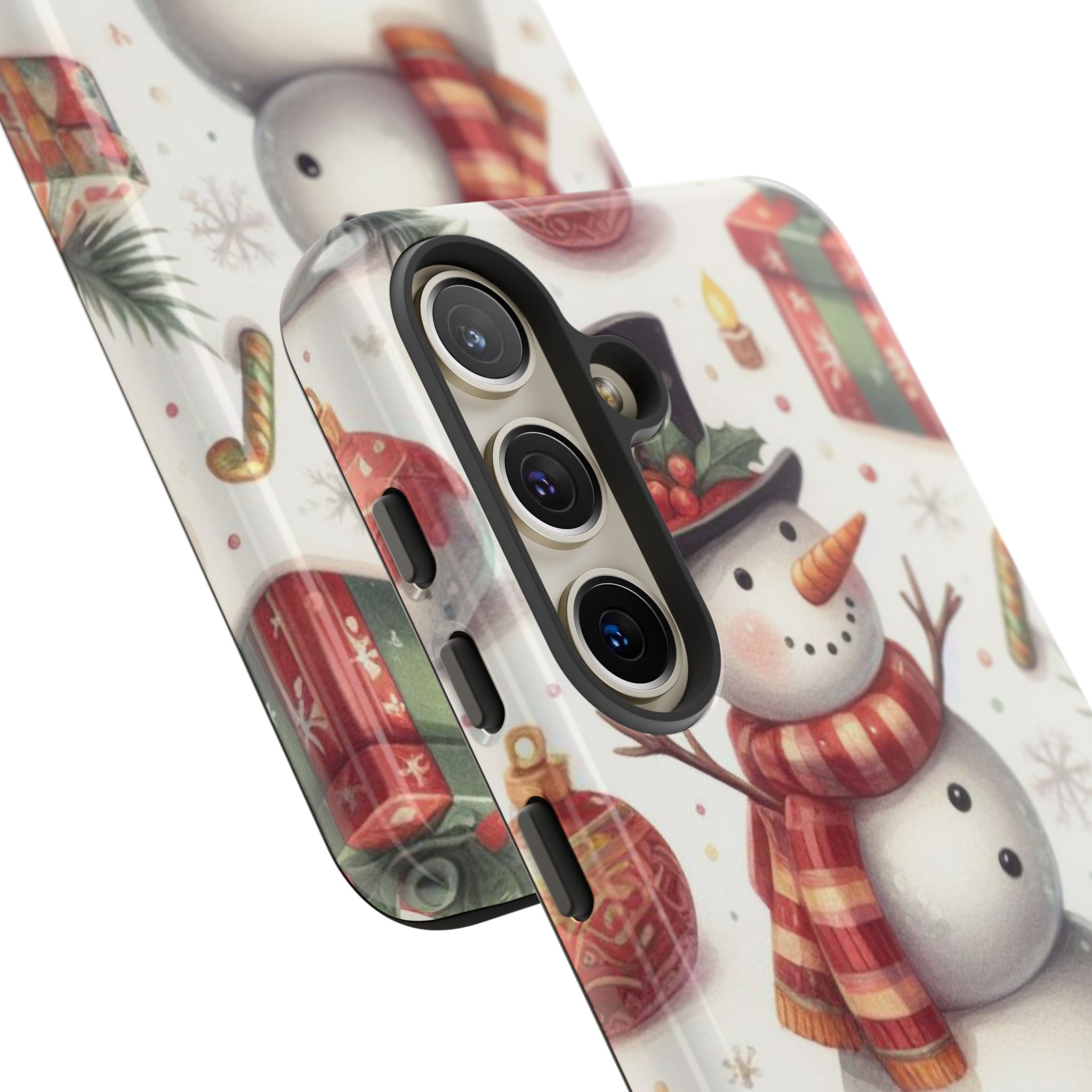 Snowman Wears Scarf - Samsung Case