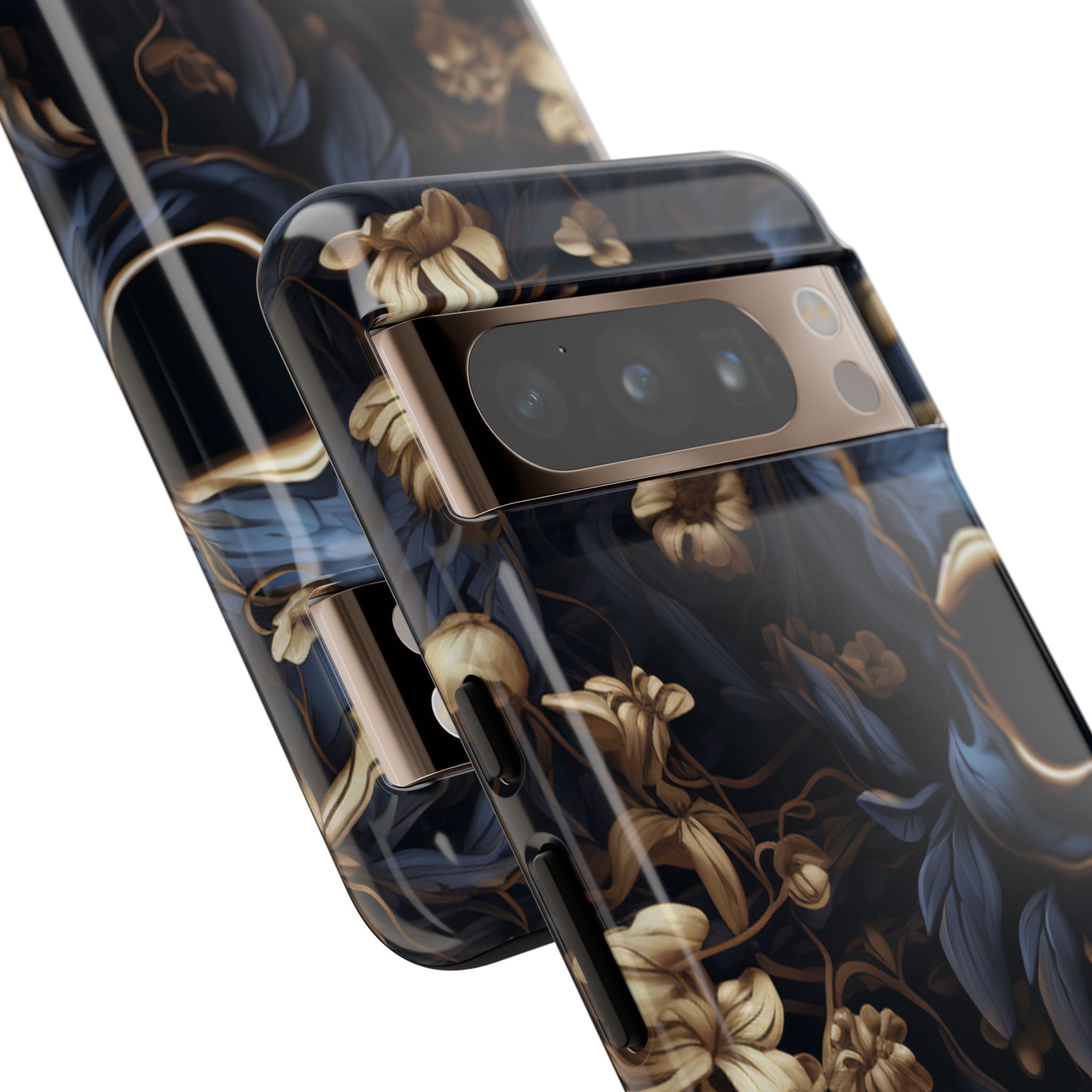 Gothic Floral Skull - Google Pixel Case