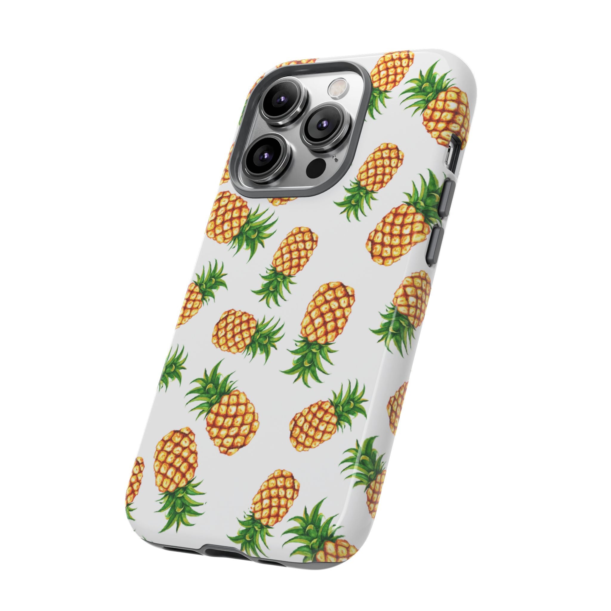 Pineapples Dance Joyfully - iPhone Case