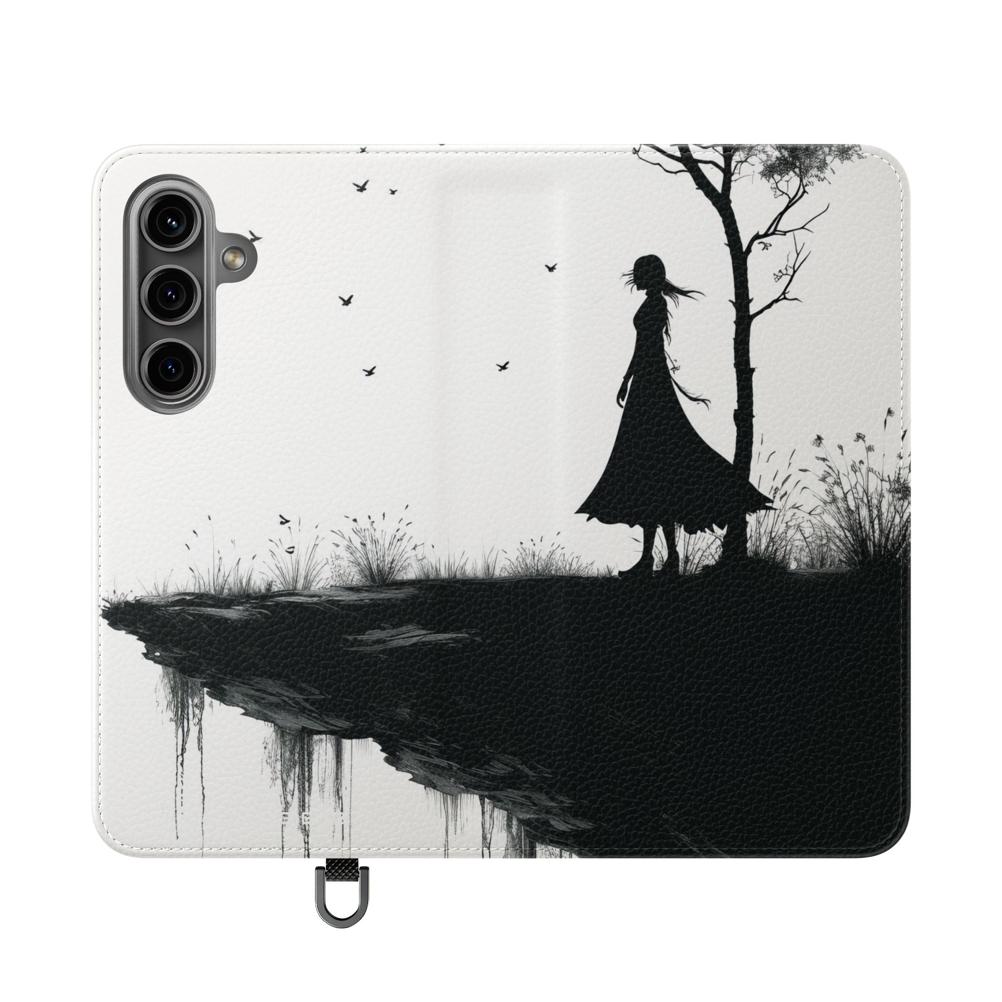 Cliff Silhouette - Samsung S24 Case - Wallet