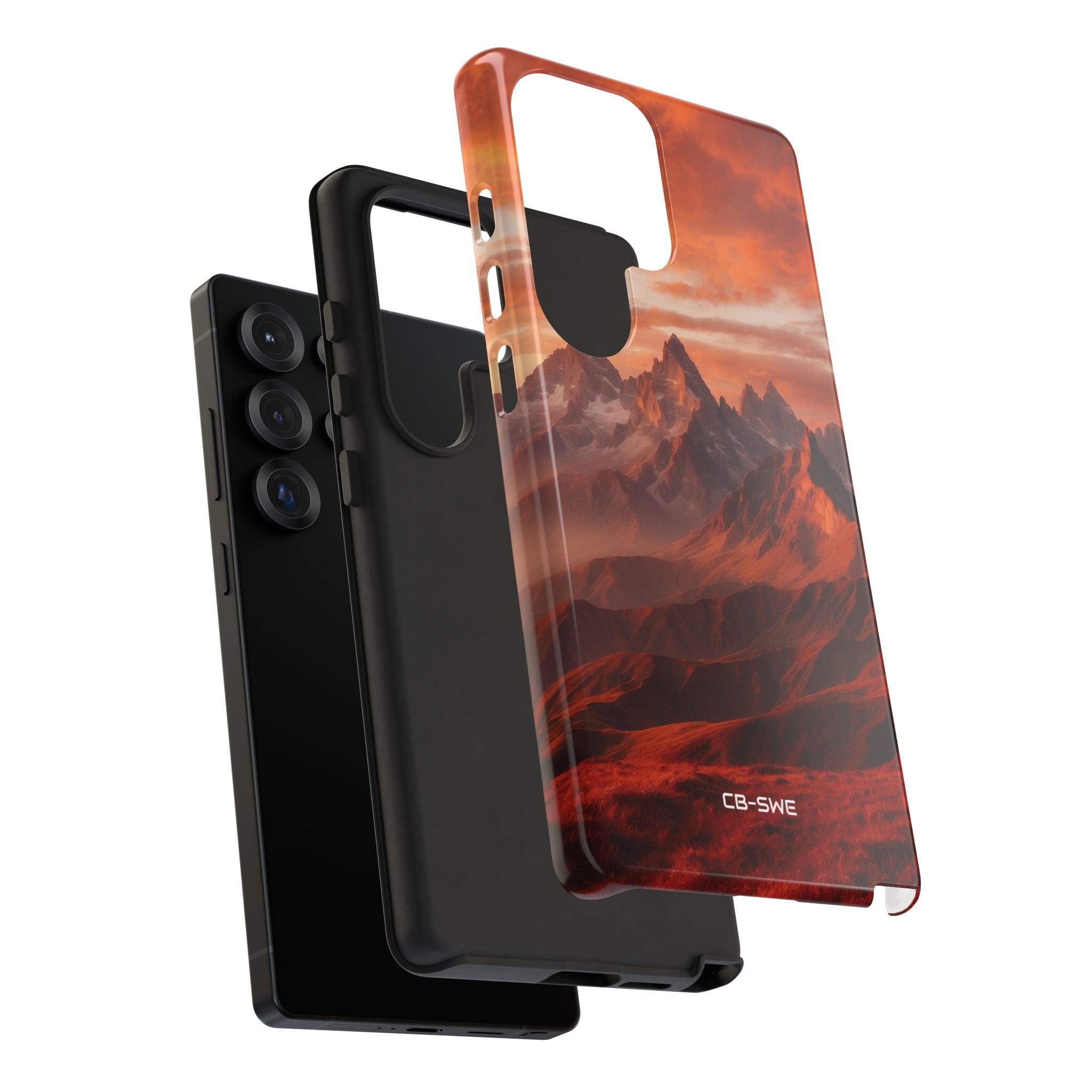 Mountain Peaks Glowing - Samsung Case