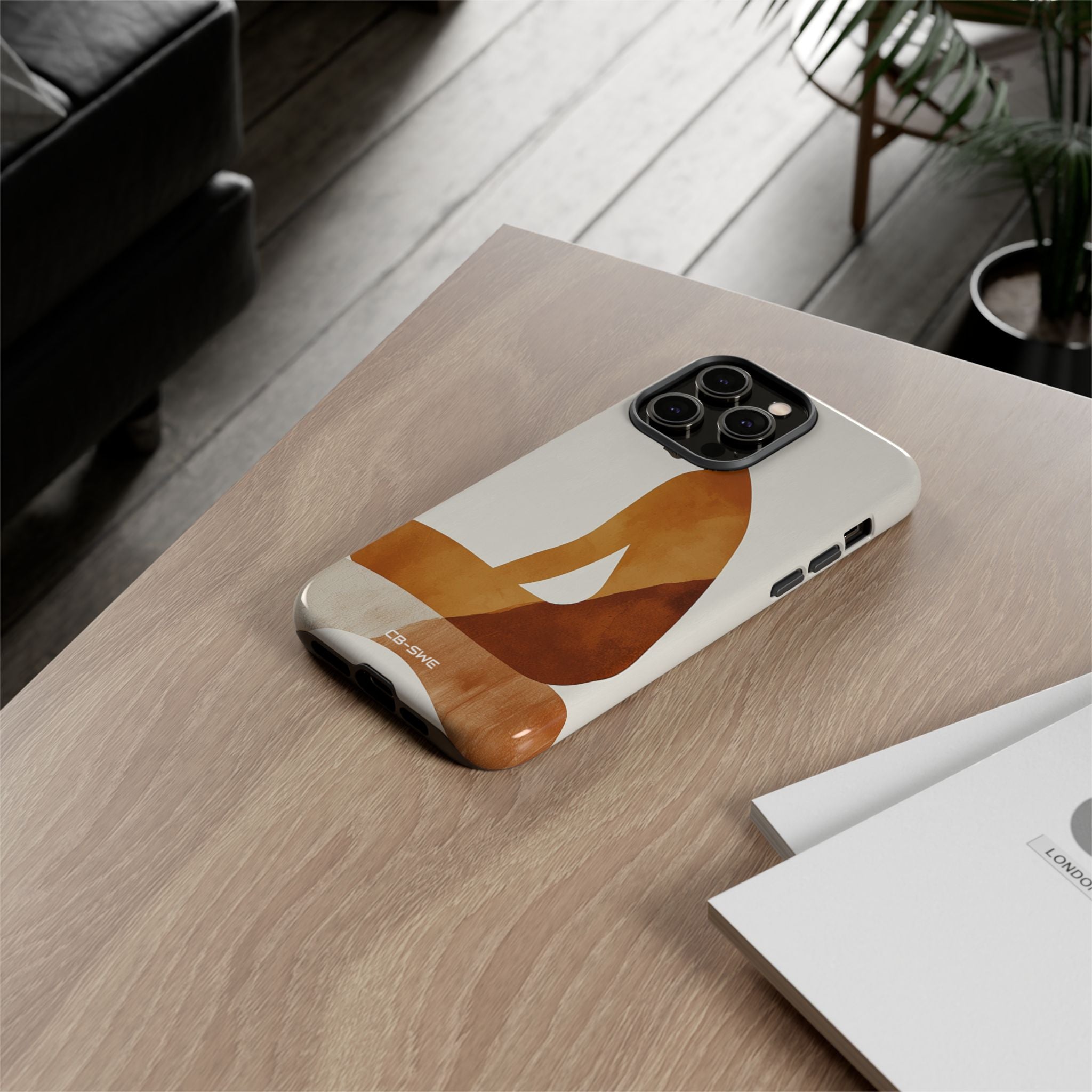 Silhouette Reflects Emotion - iPhone Case