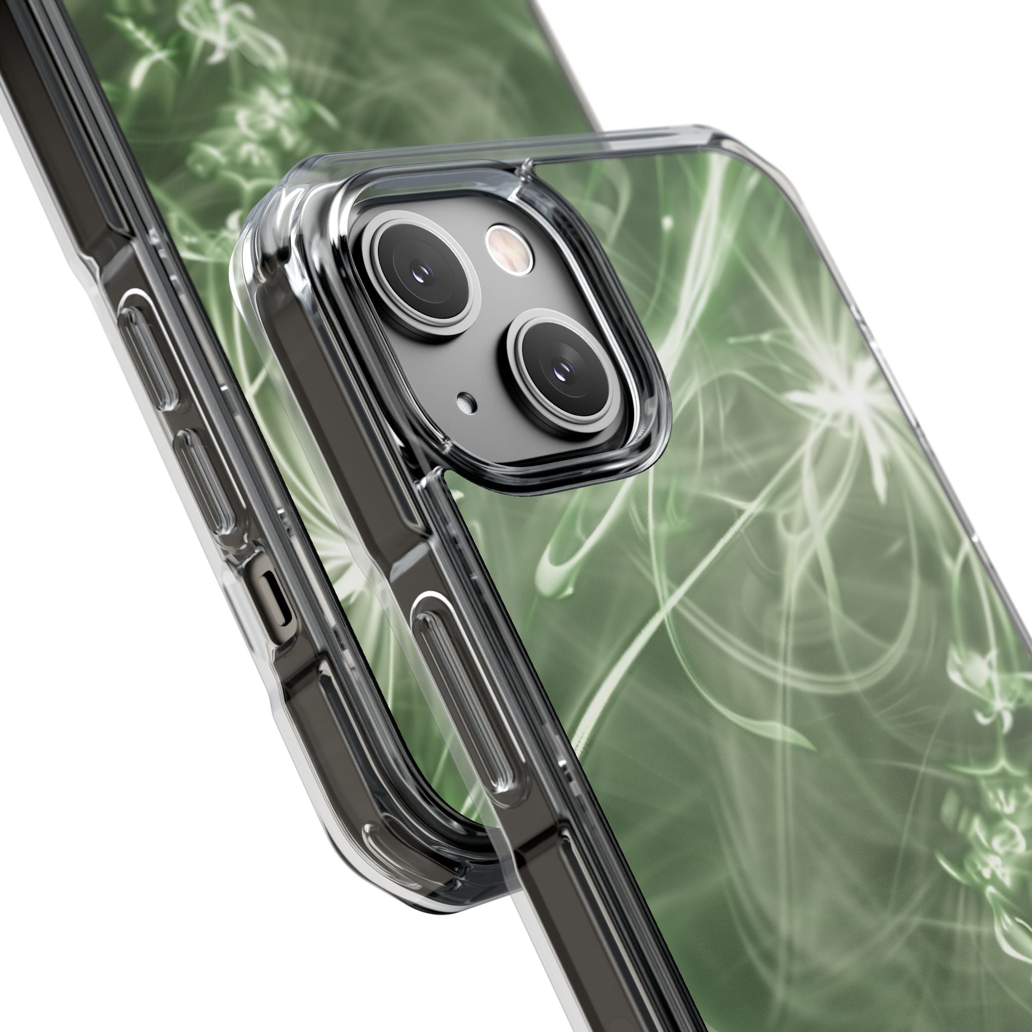 Green Spirit Flow iPhone 14 - Impact Clear+