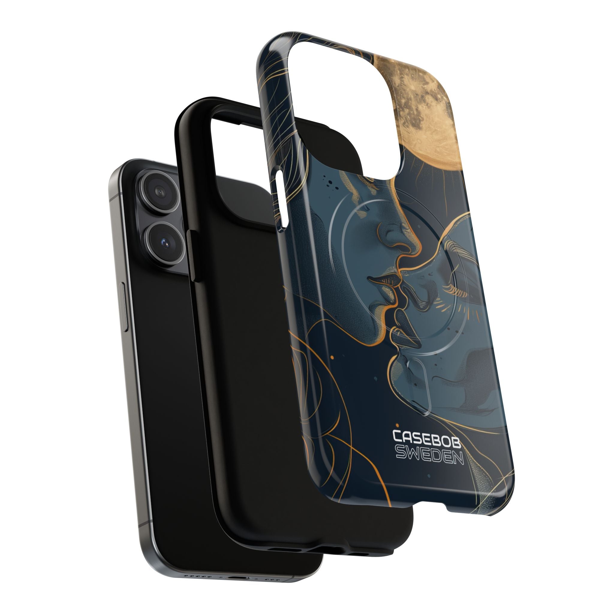 Moonlit Lovers Whisper iPhone 15 - Tough+