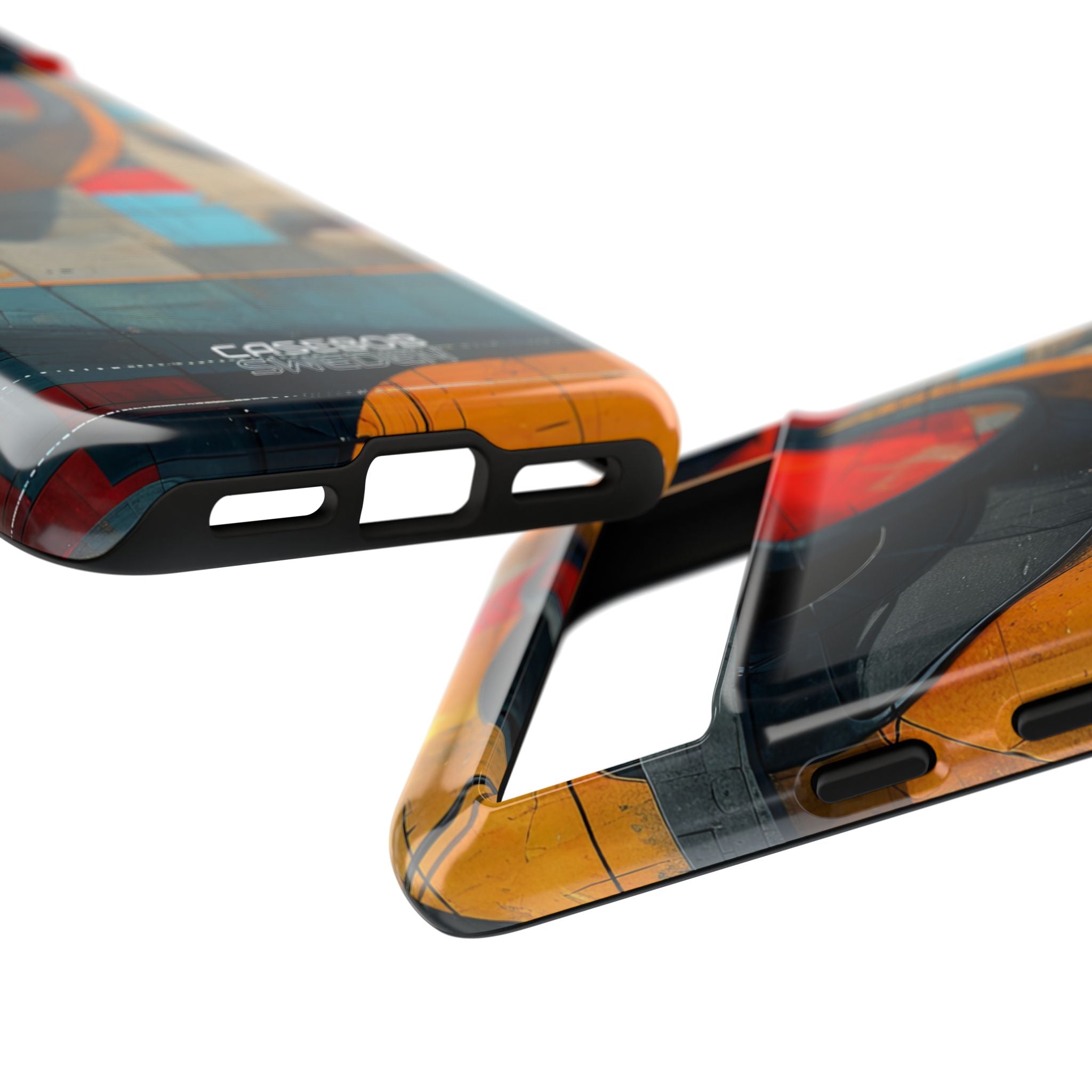 Futuristic Cubist Visions Google Pixel 8 - Tough