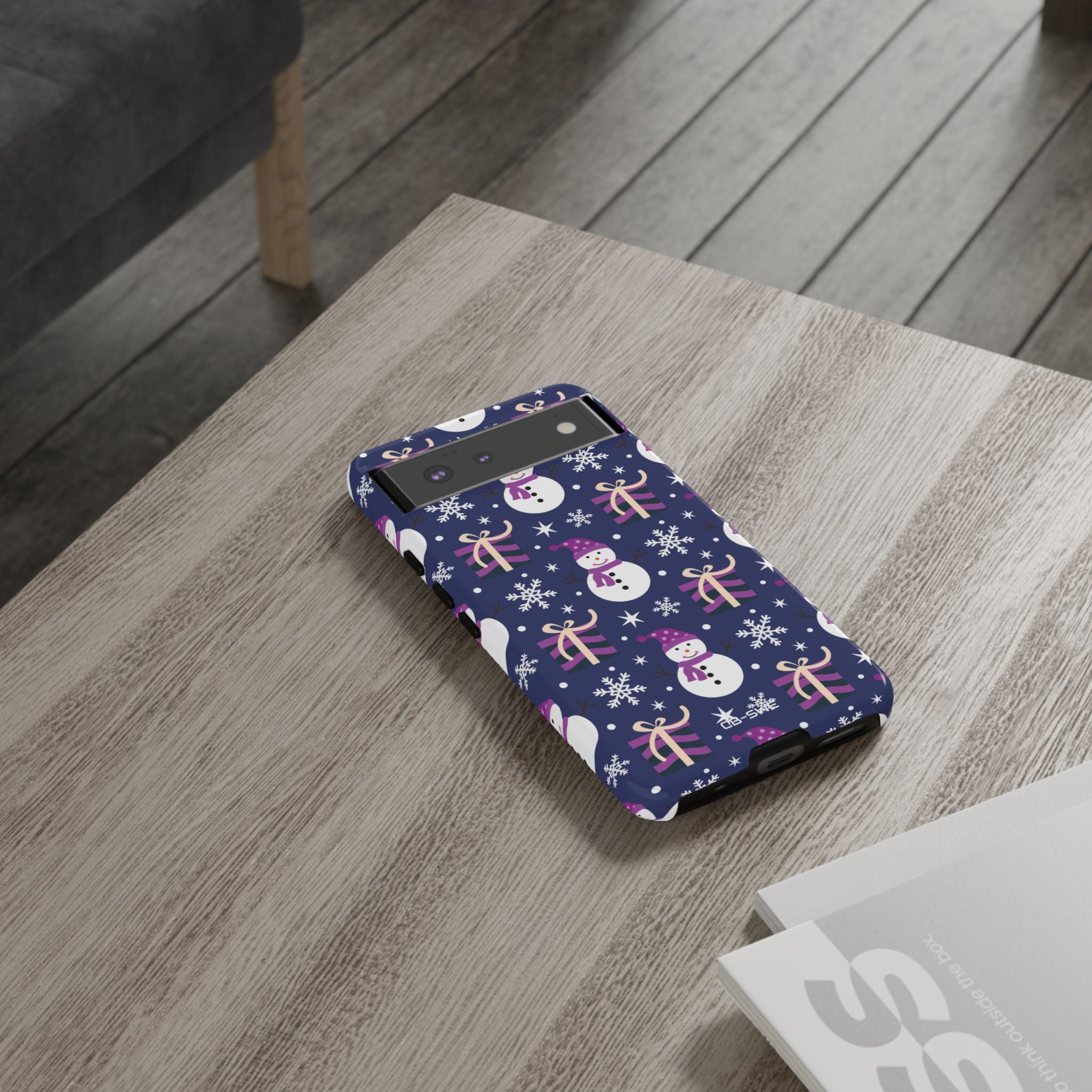 Snowmen Celebrate Joy - Google Pixel Case
