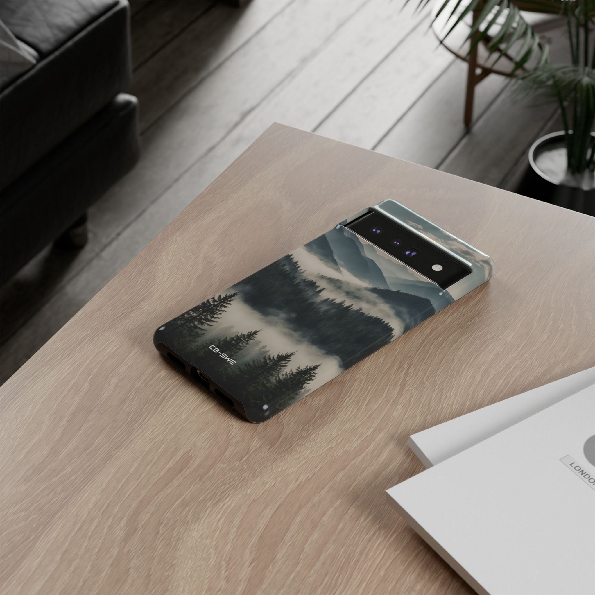 Misty Forest Embrace - Google Pixel Case