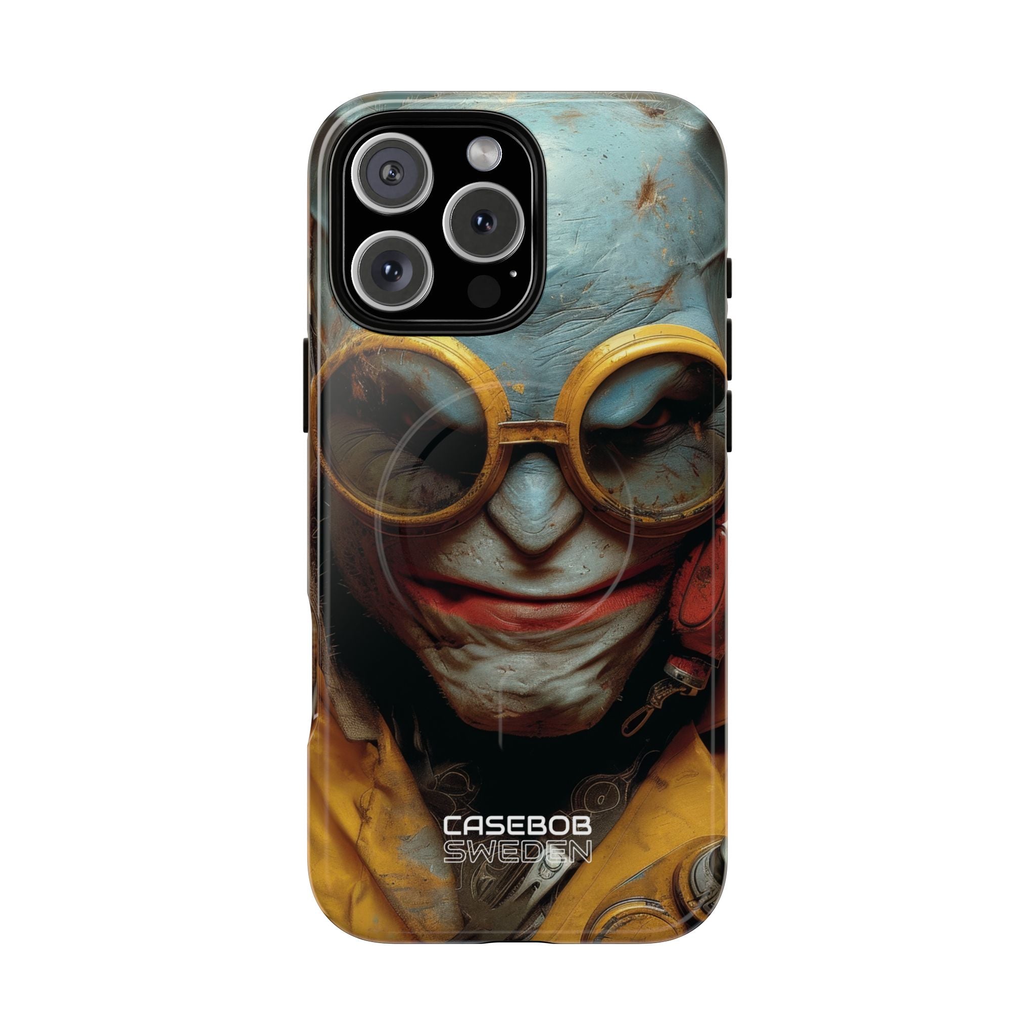 Steampunk Masked Adventurer iPhone 16 - Tough+
