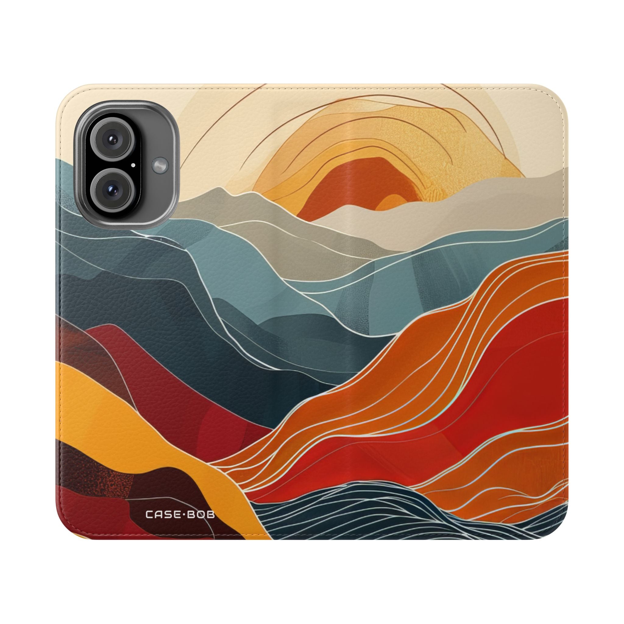 Crimson Hills - iPhone 16 Case - Wallet