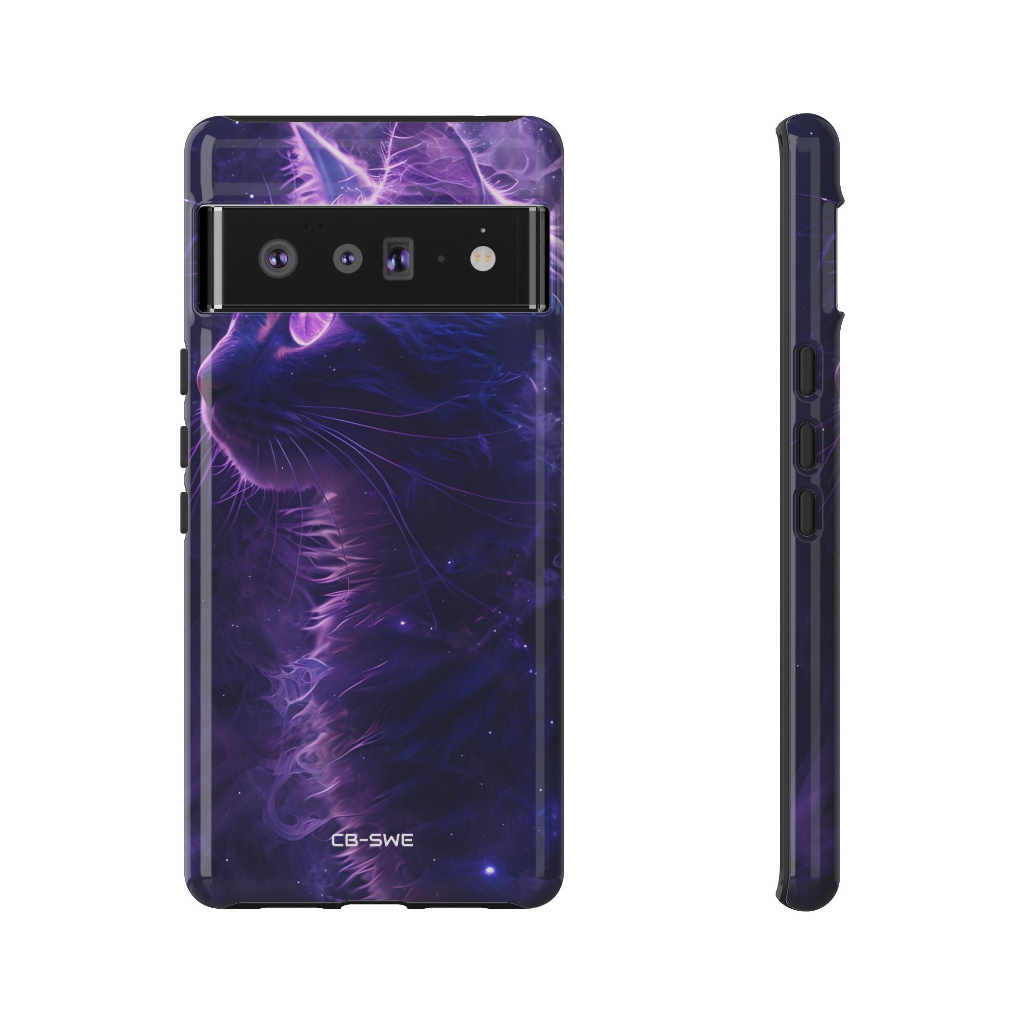 Mystical Starlit Cat - Google Pixel Case
