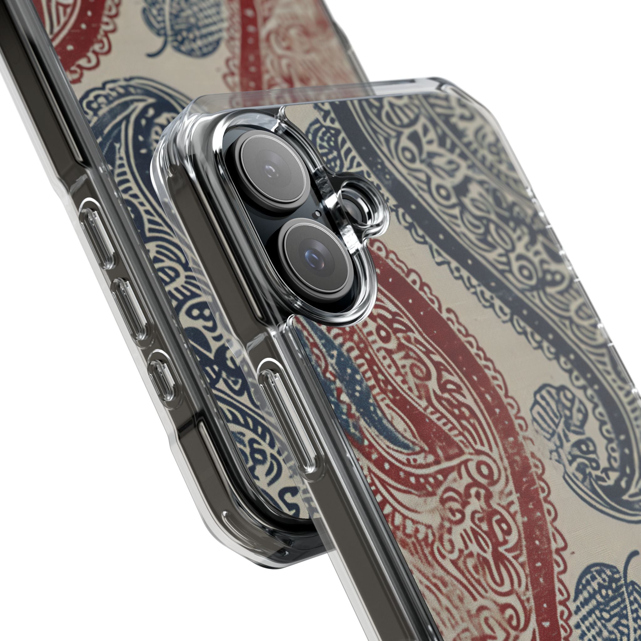 Ornate Paisley Swirl iPhone 16 - Impact Clear+