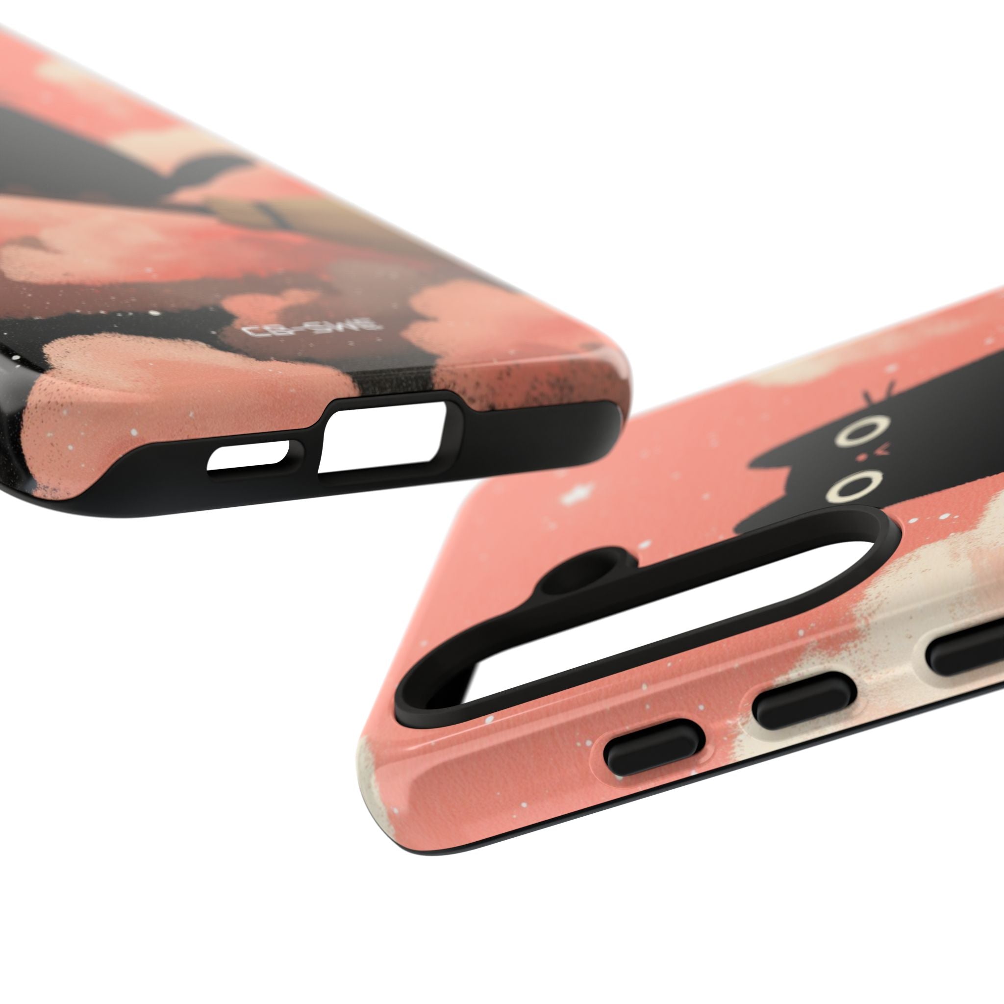 Cat Rides Broom - Samsung Case