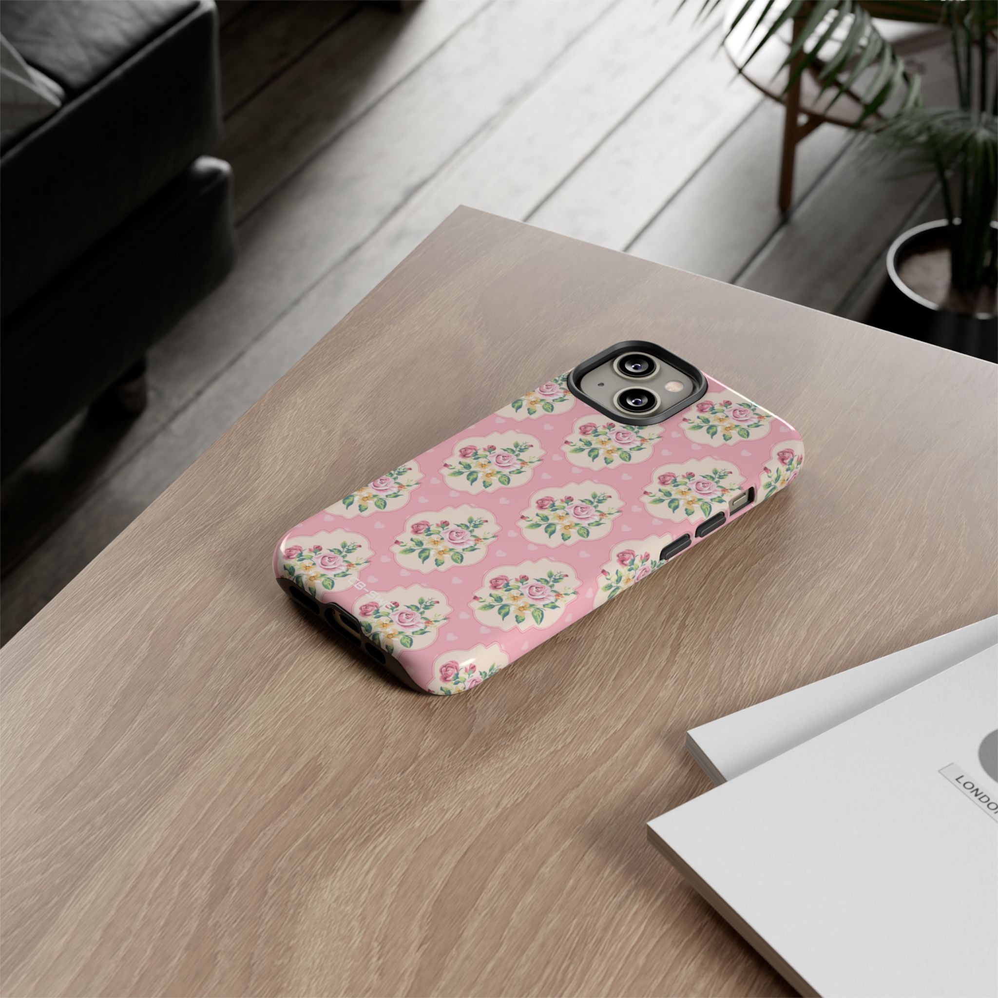 Vintage Floral Romance - iPhone Case
