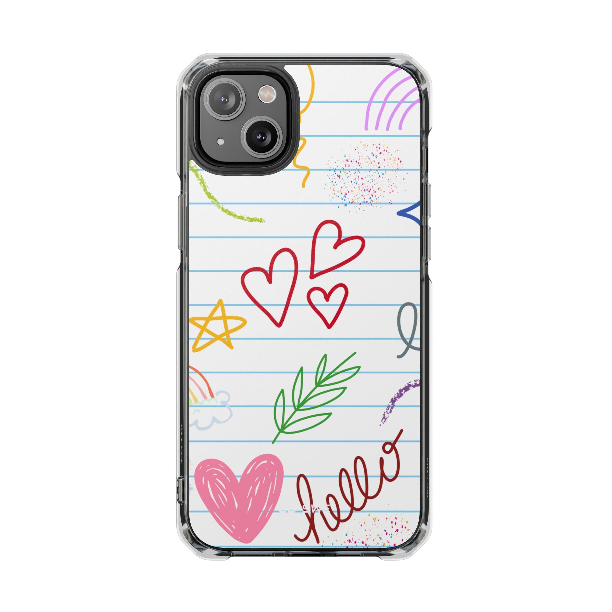 Hearts Dance Happily iPhone Case - Impact
