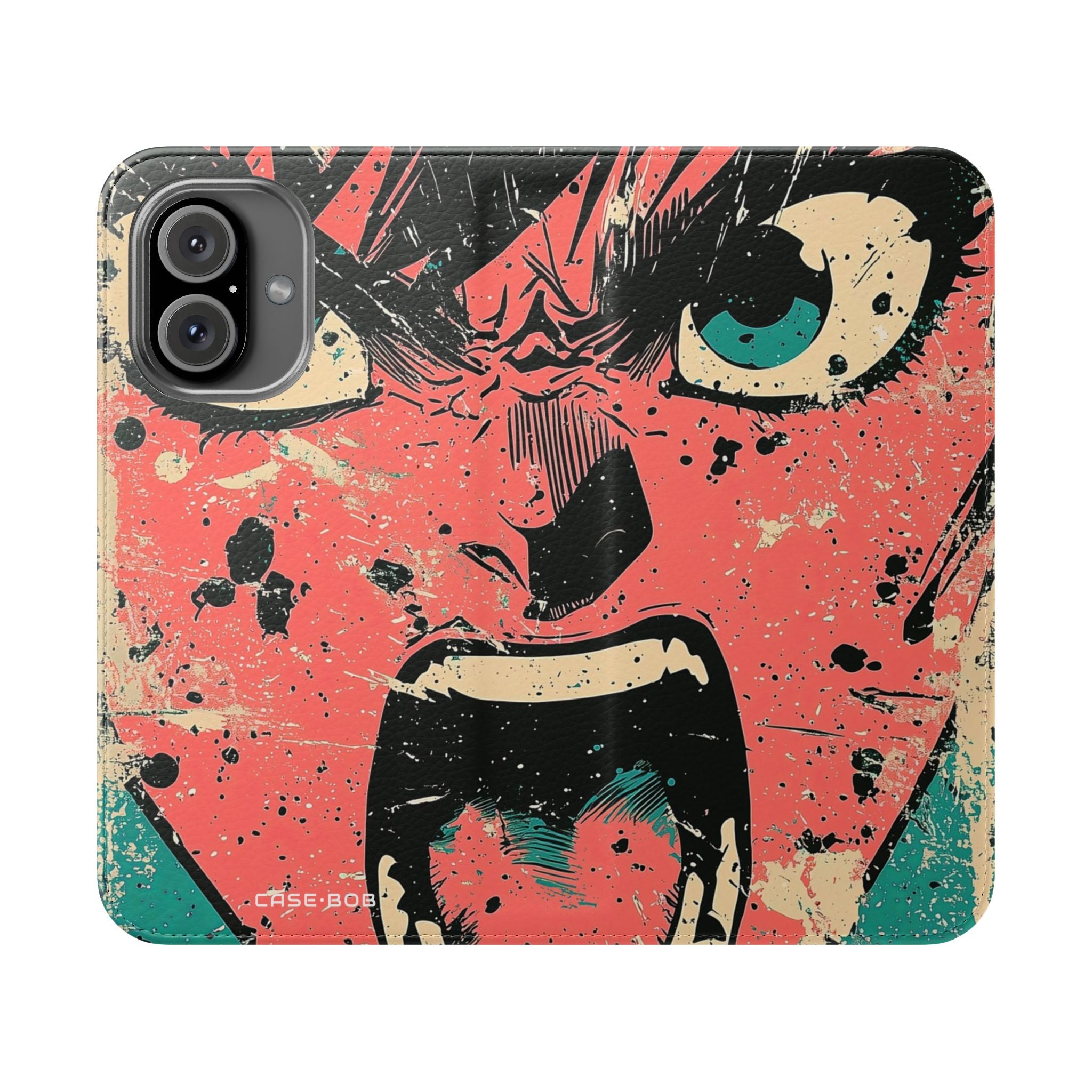 Shouting Face Burst - iPhone 16 Case - Wallet