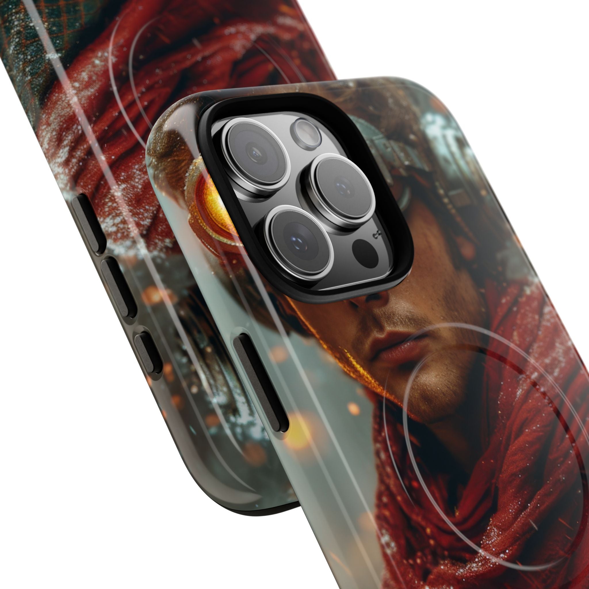 Esploratore Steampunk Futuristico iPhone 16 - Tough+