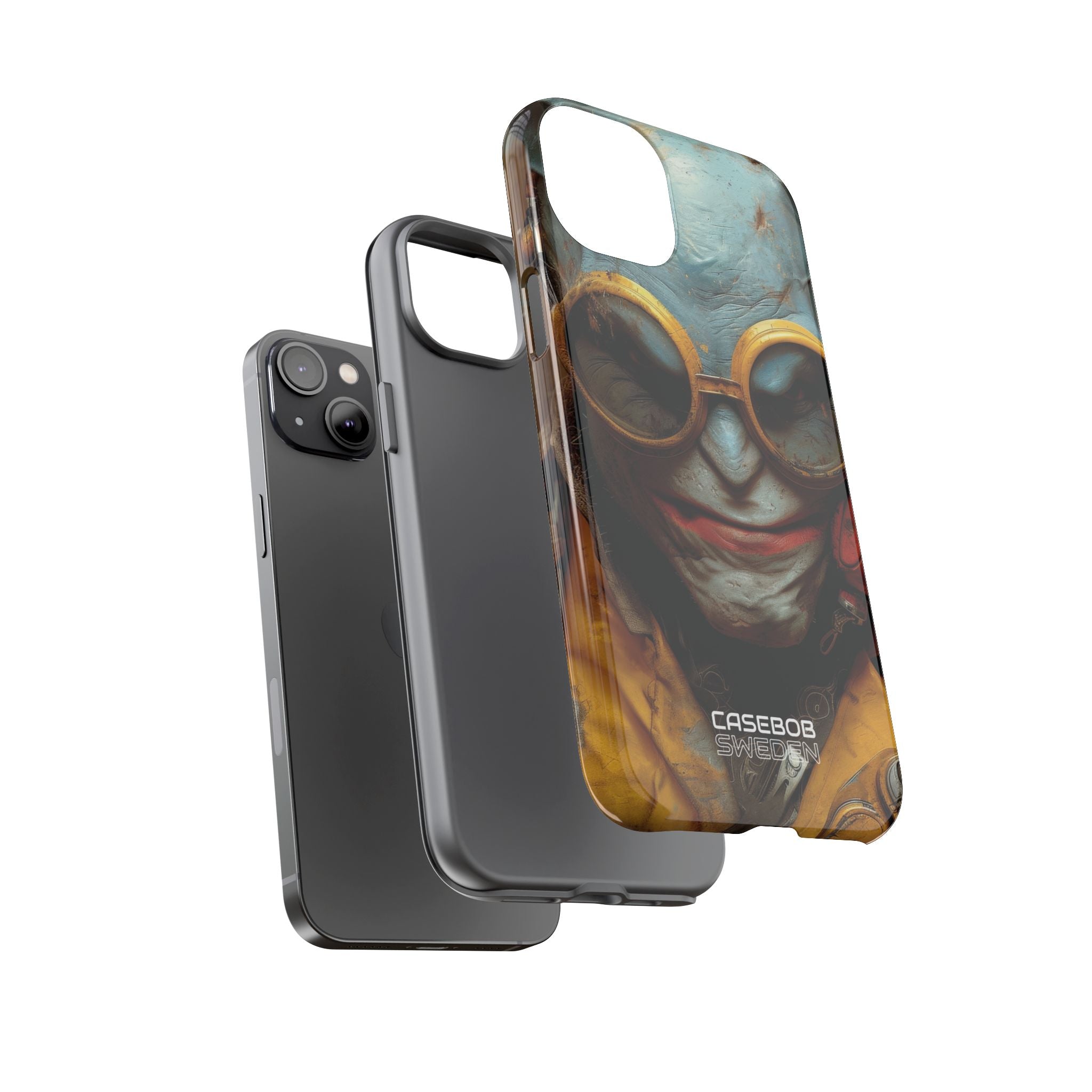 Steampunk Masked Adventurer iPhone 14 - Tough