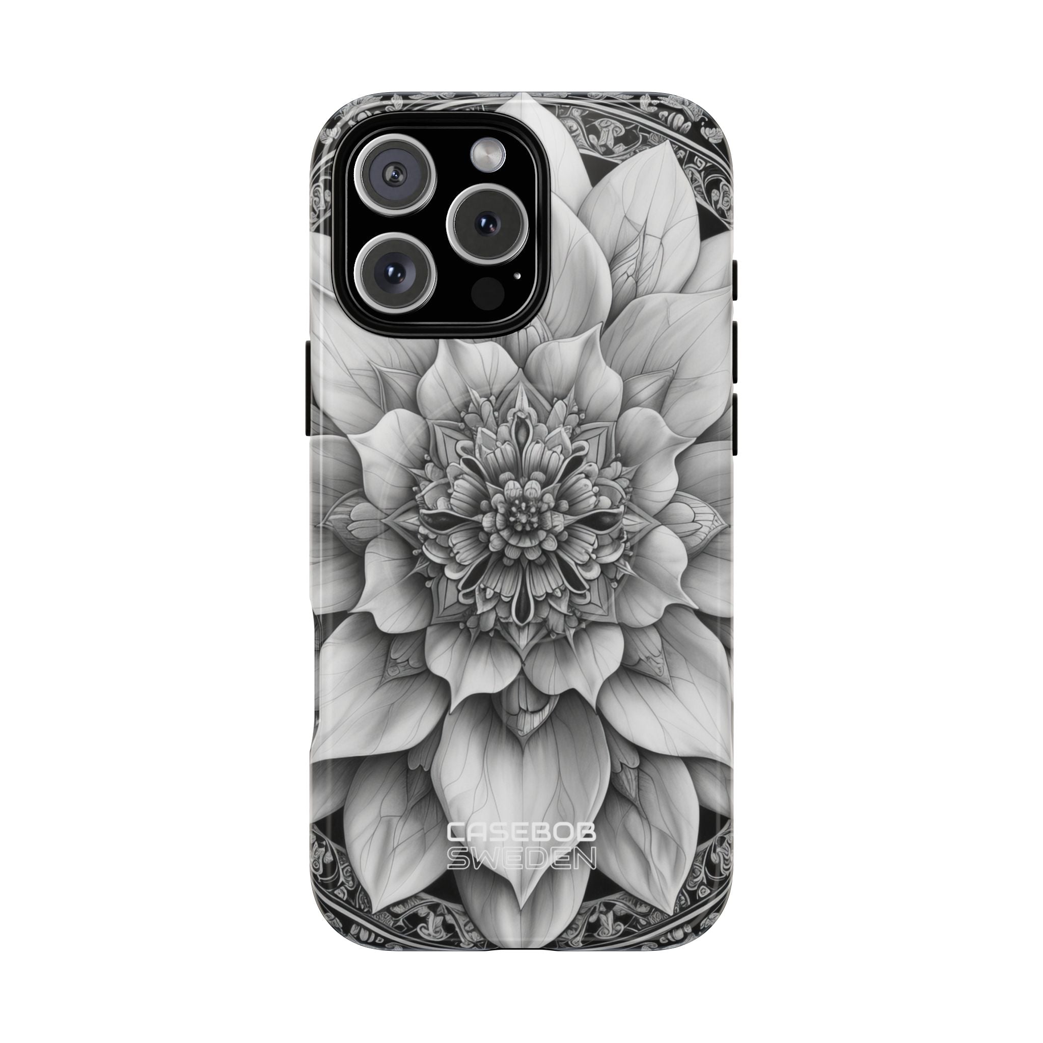 Cosmic Floral Mandala iPhone 16 - Tough+