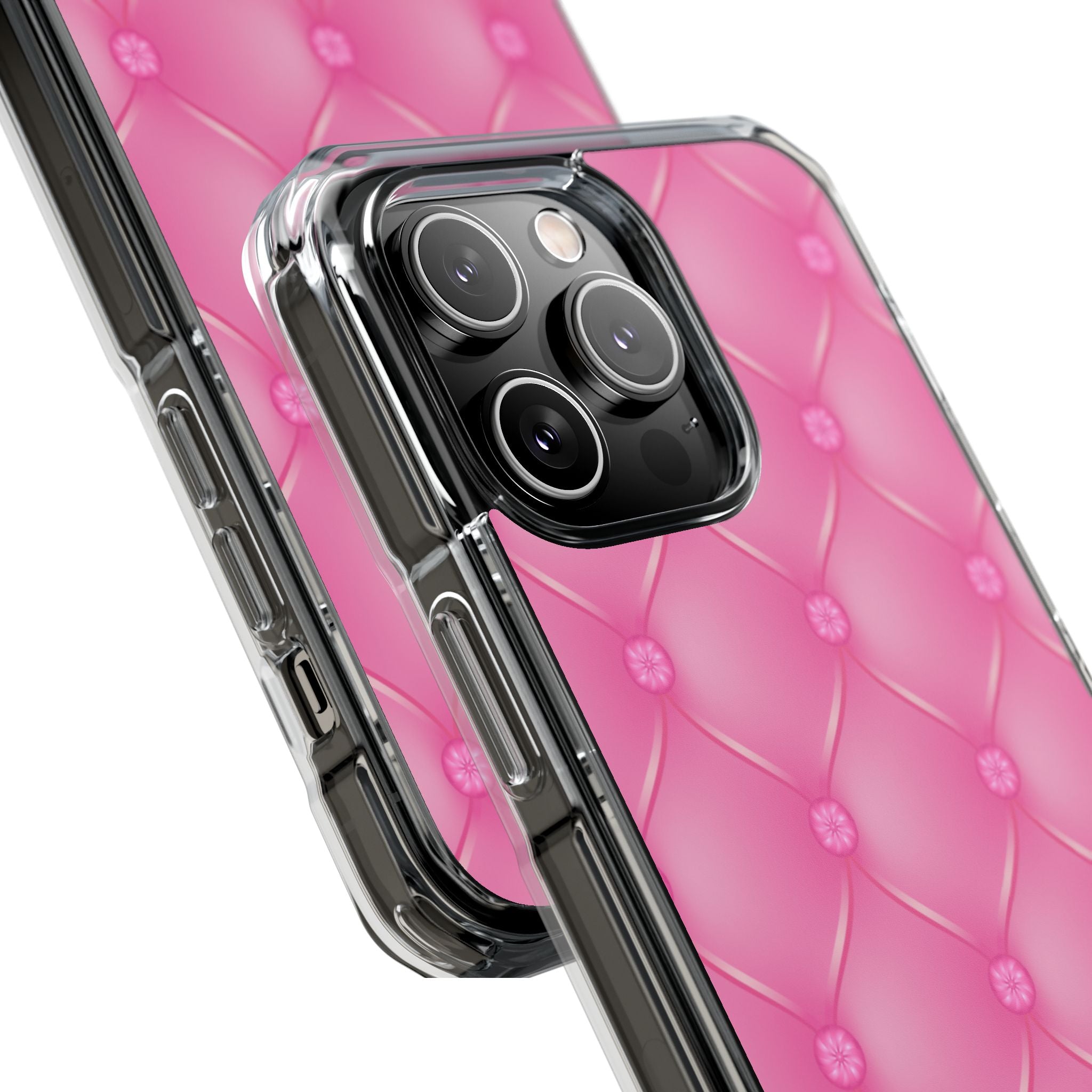 Quilted Pink Elegance iPhone Case - Impact